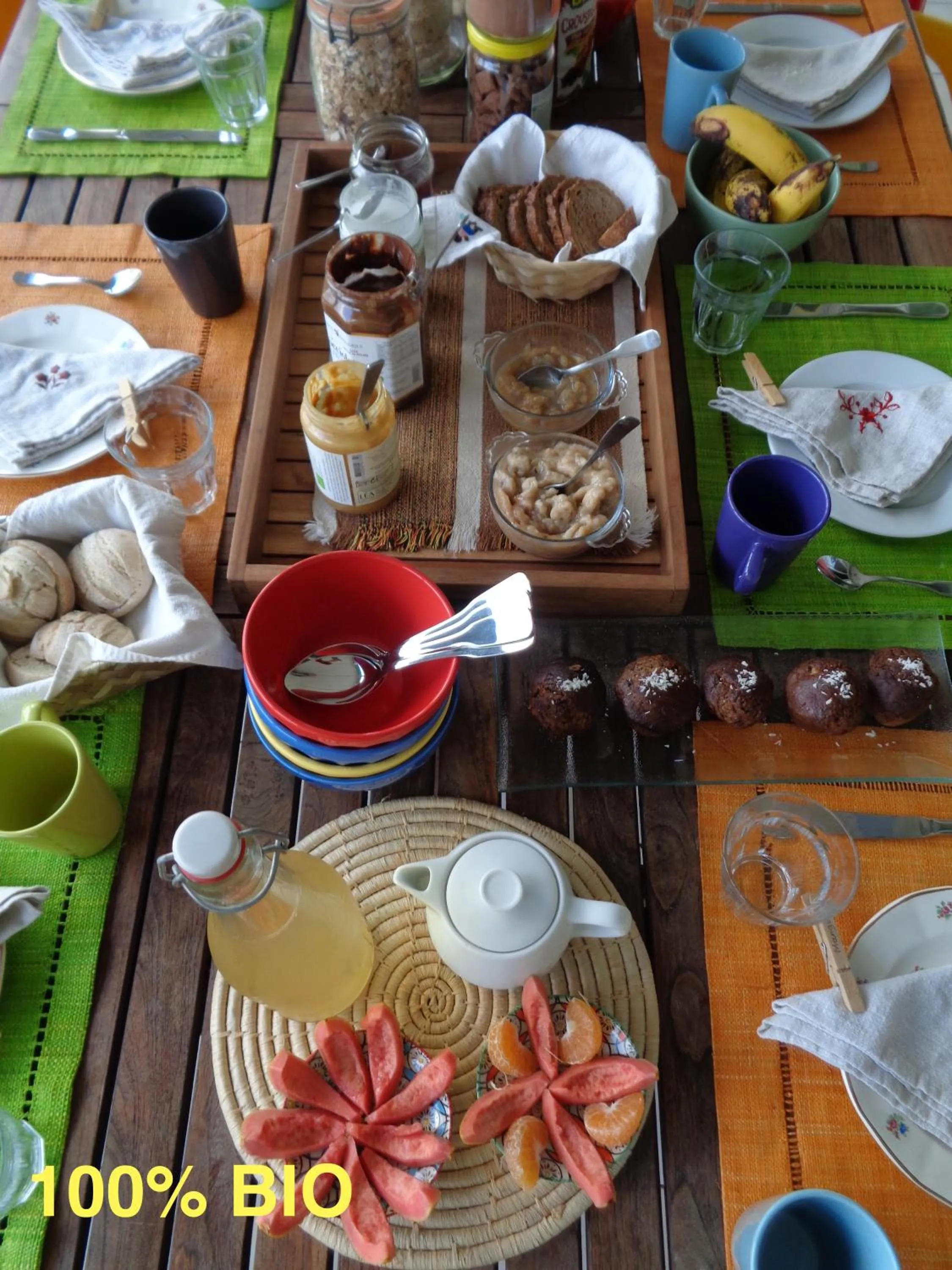 Breakfast in L'Arbre de Vie