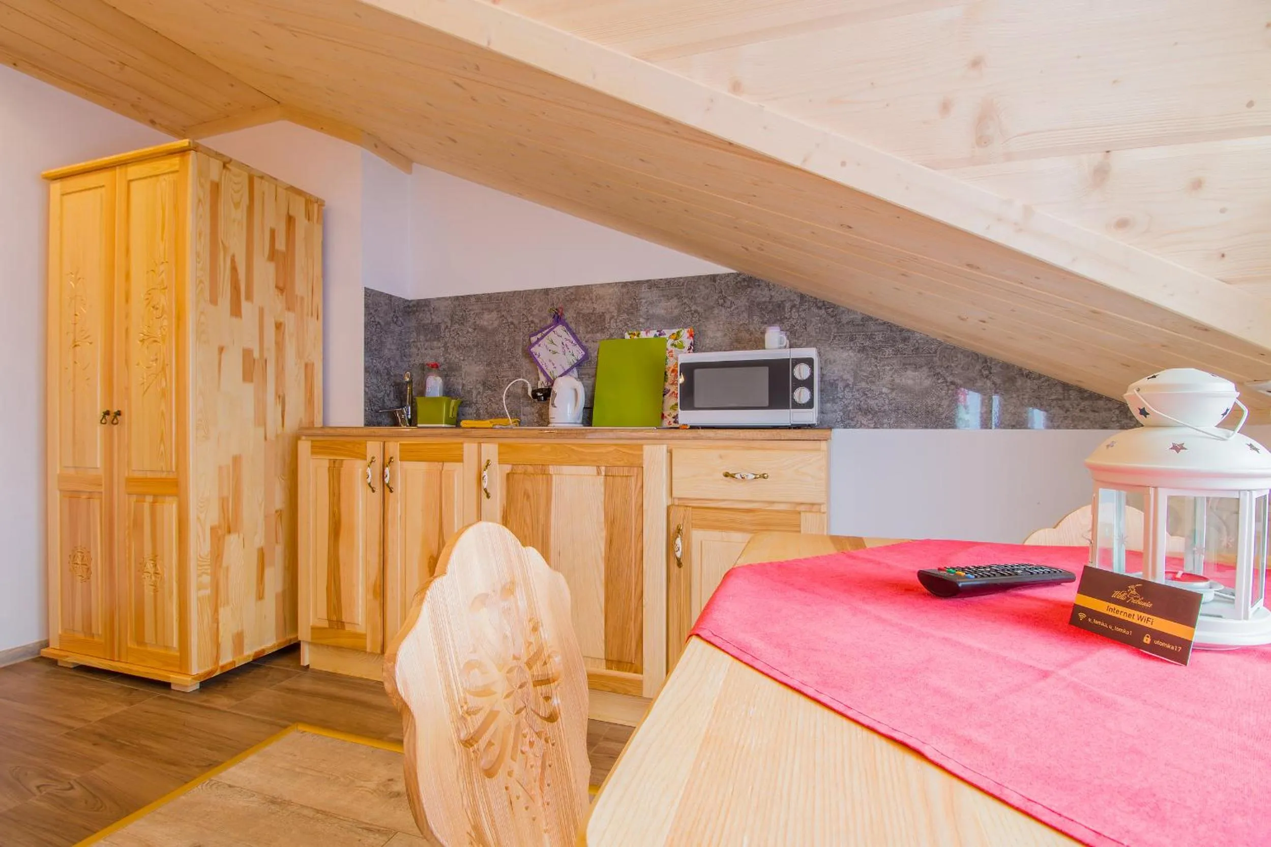 Kitchen or kitchenette in Willa Trebunia