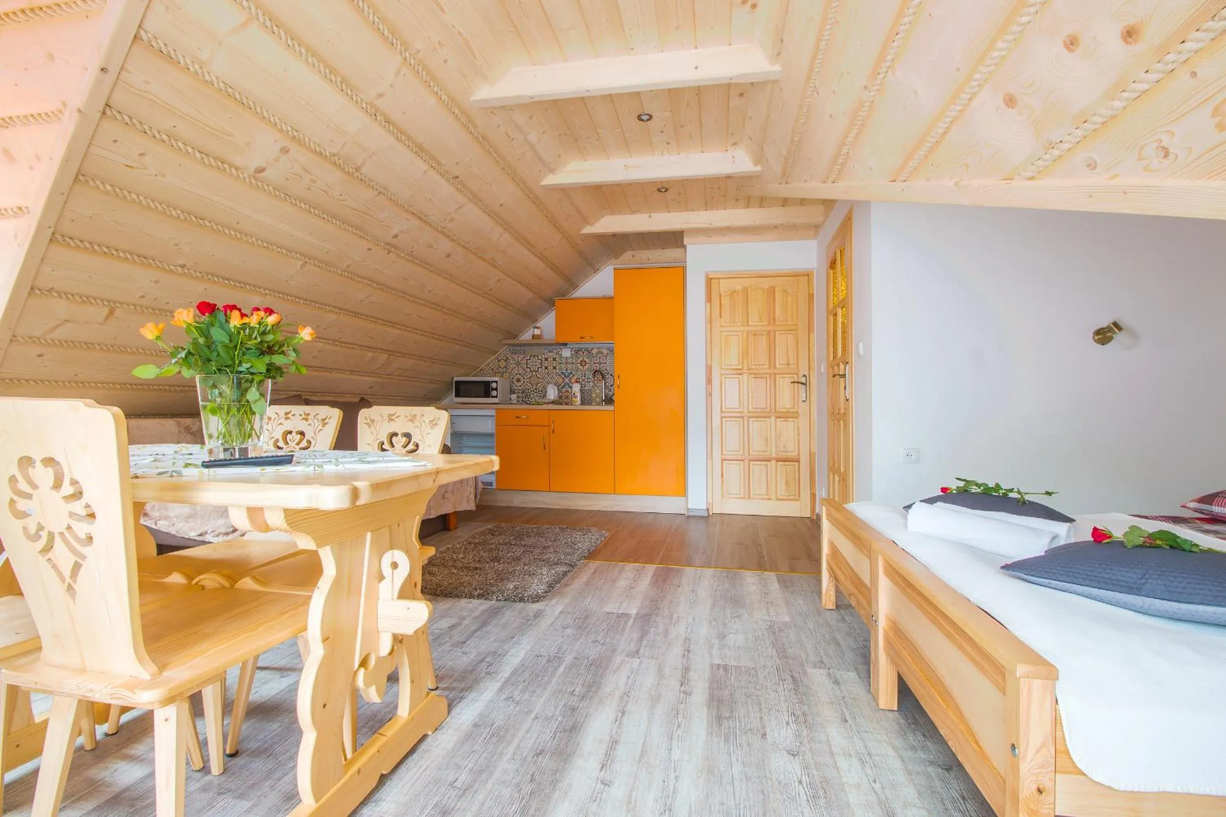 Bed in Willa Trebunia