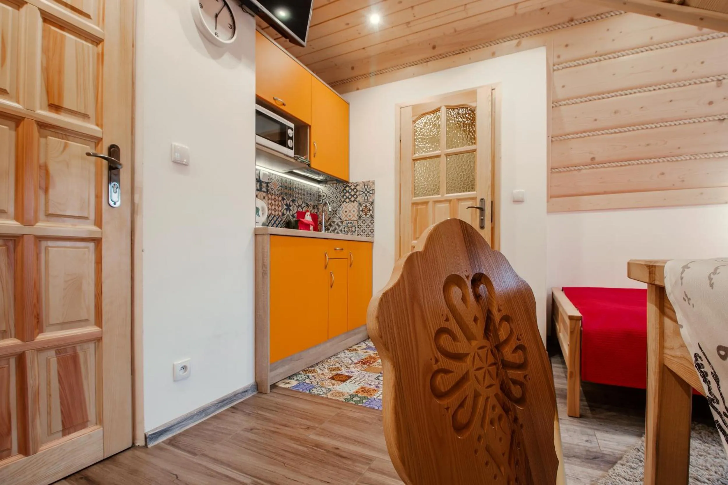 Kitchen or kitchenette in Willa Trebunia