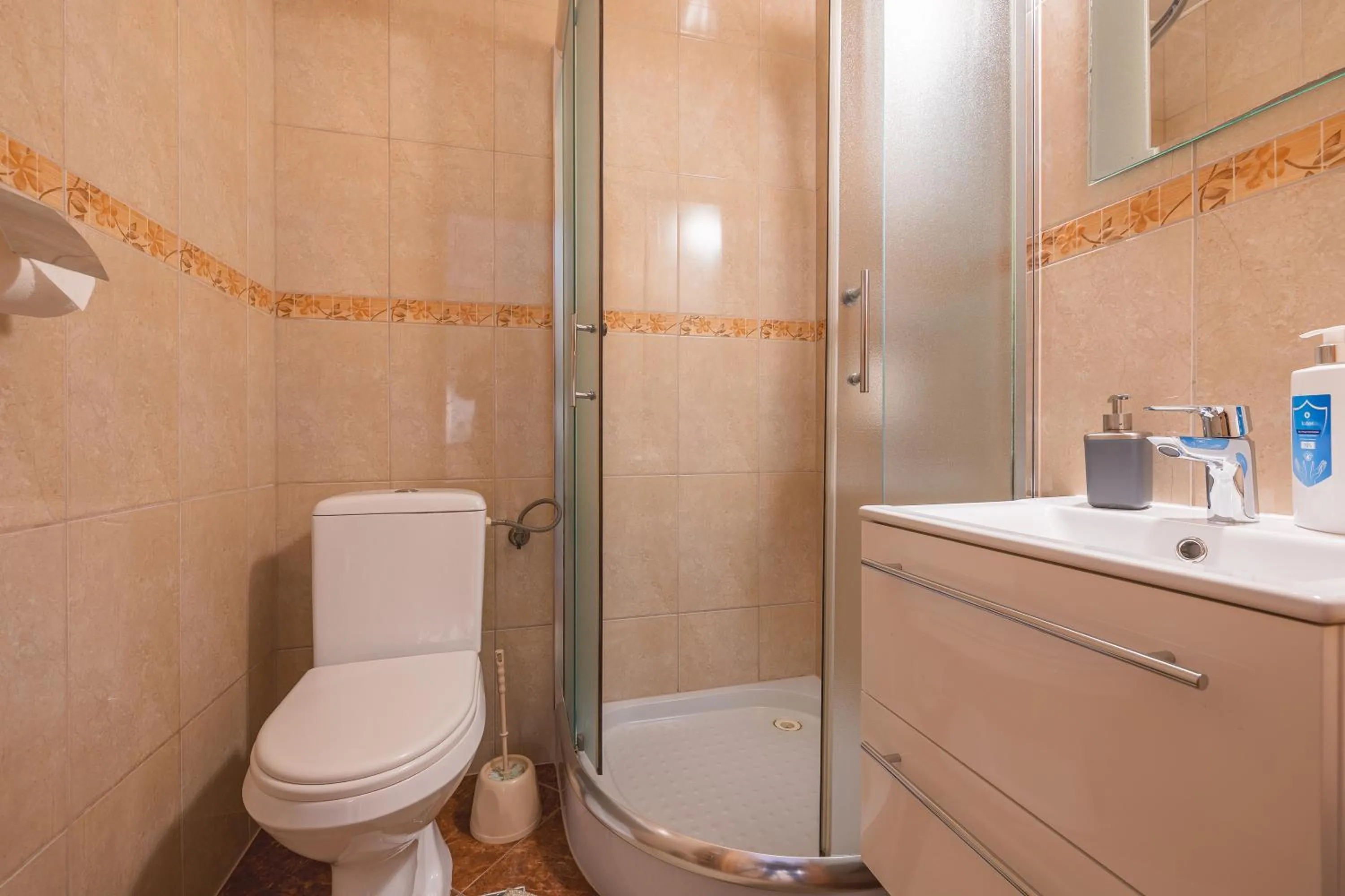 Shower in Willa Trebunia