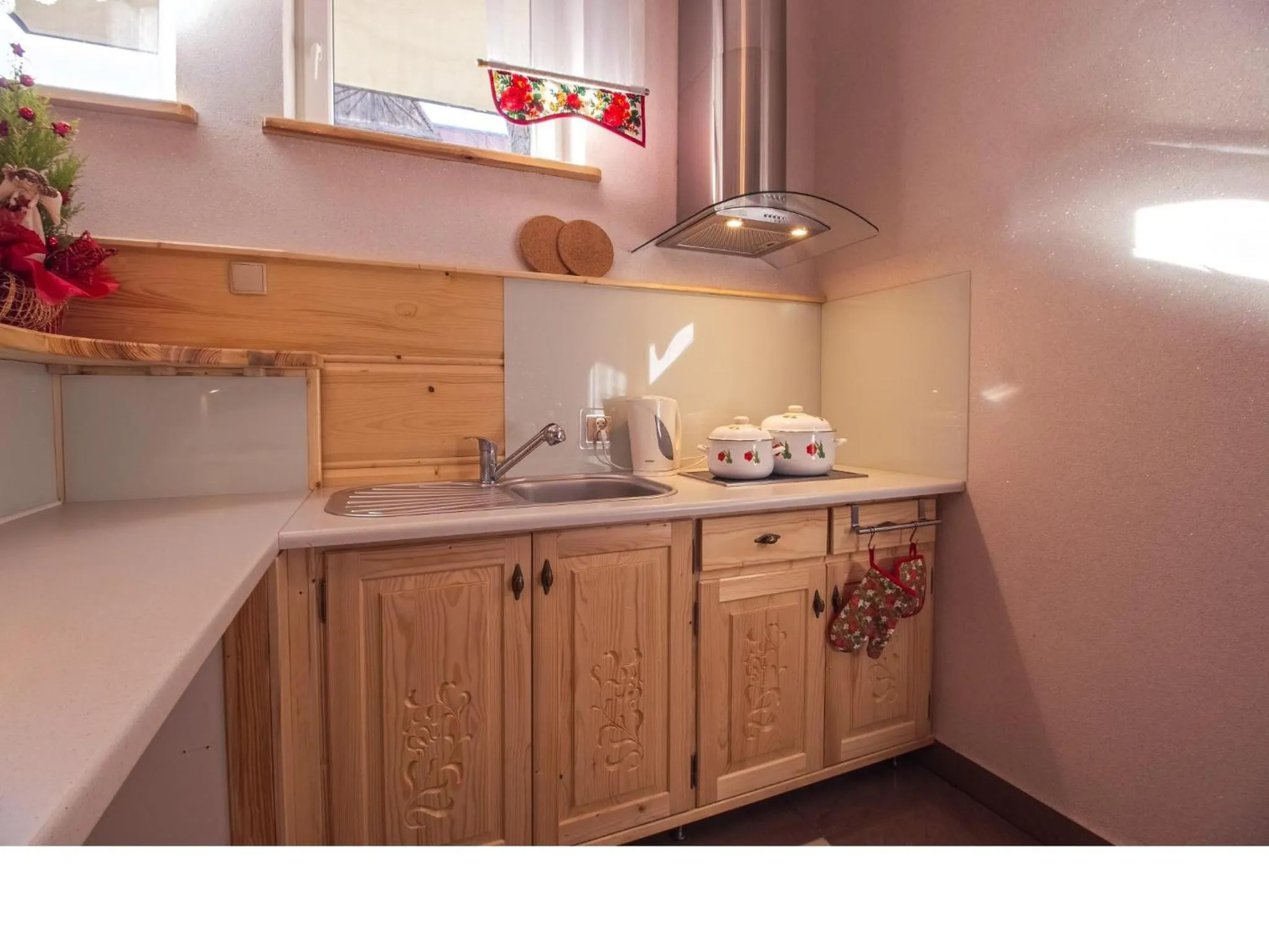 Communal lounge/ TV room in Willa Trebunia