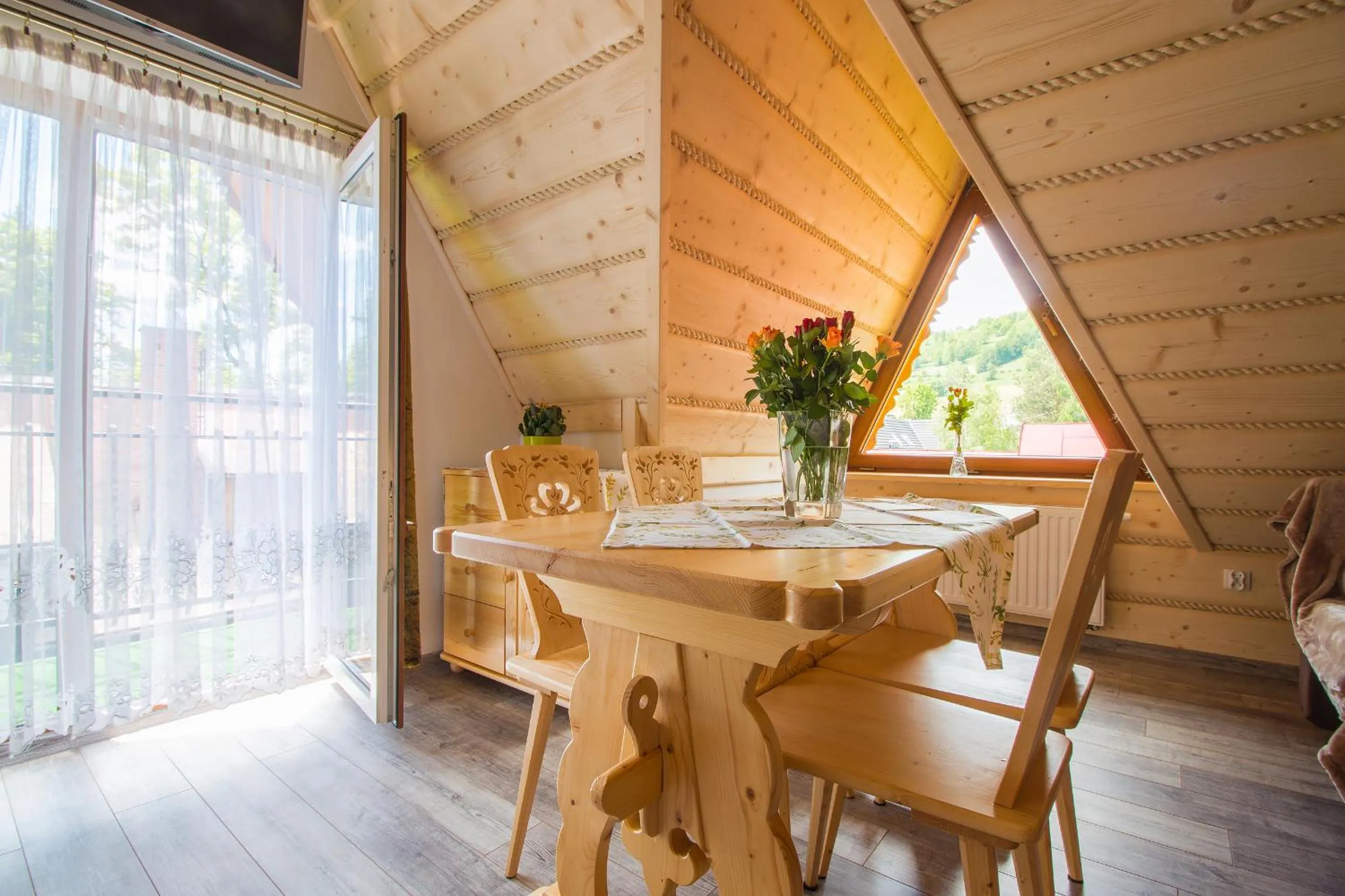 Dining area in Willa Trebunia
