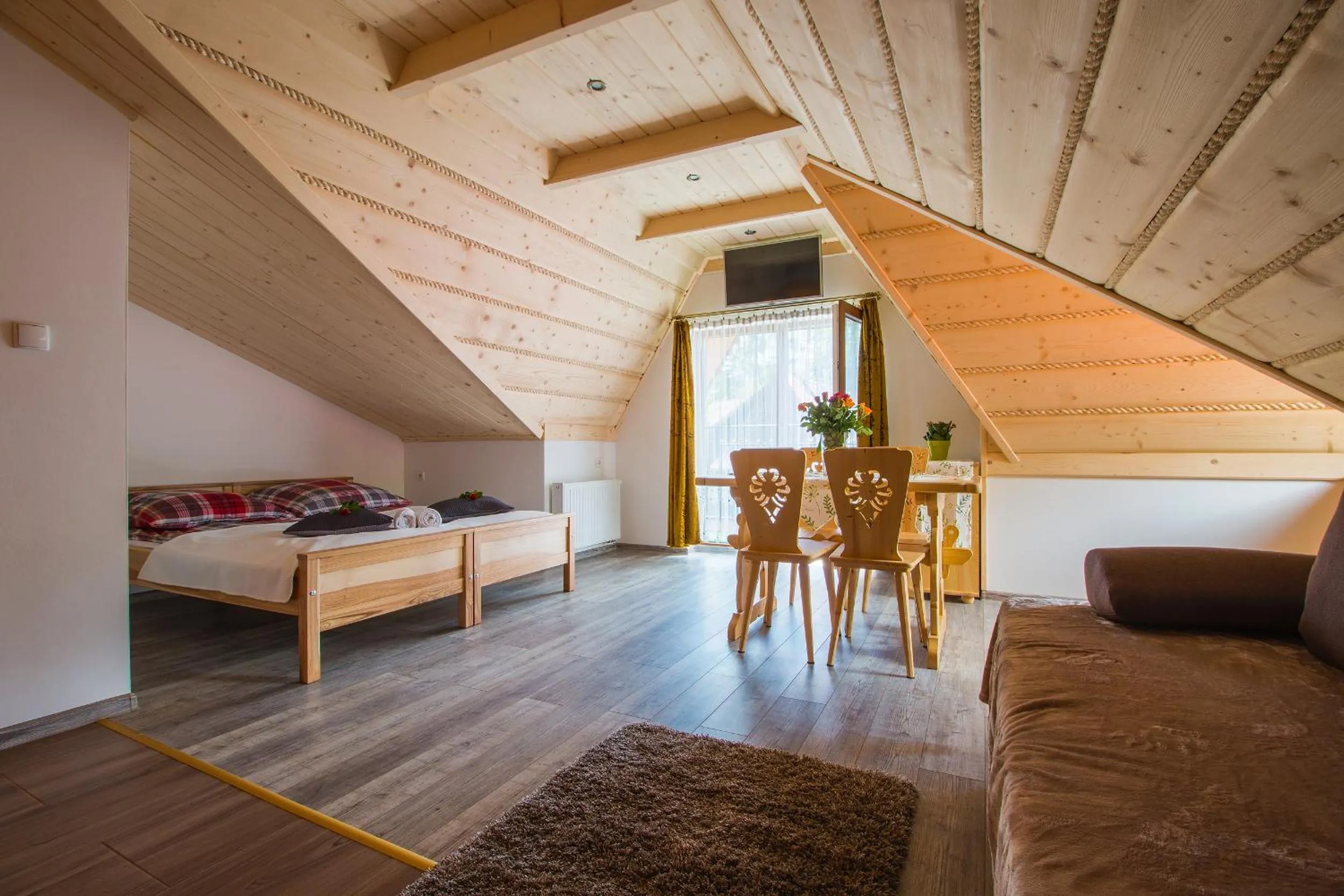 Bed in Willa Trebunia