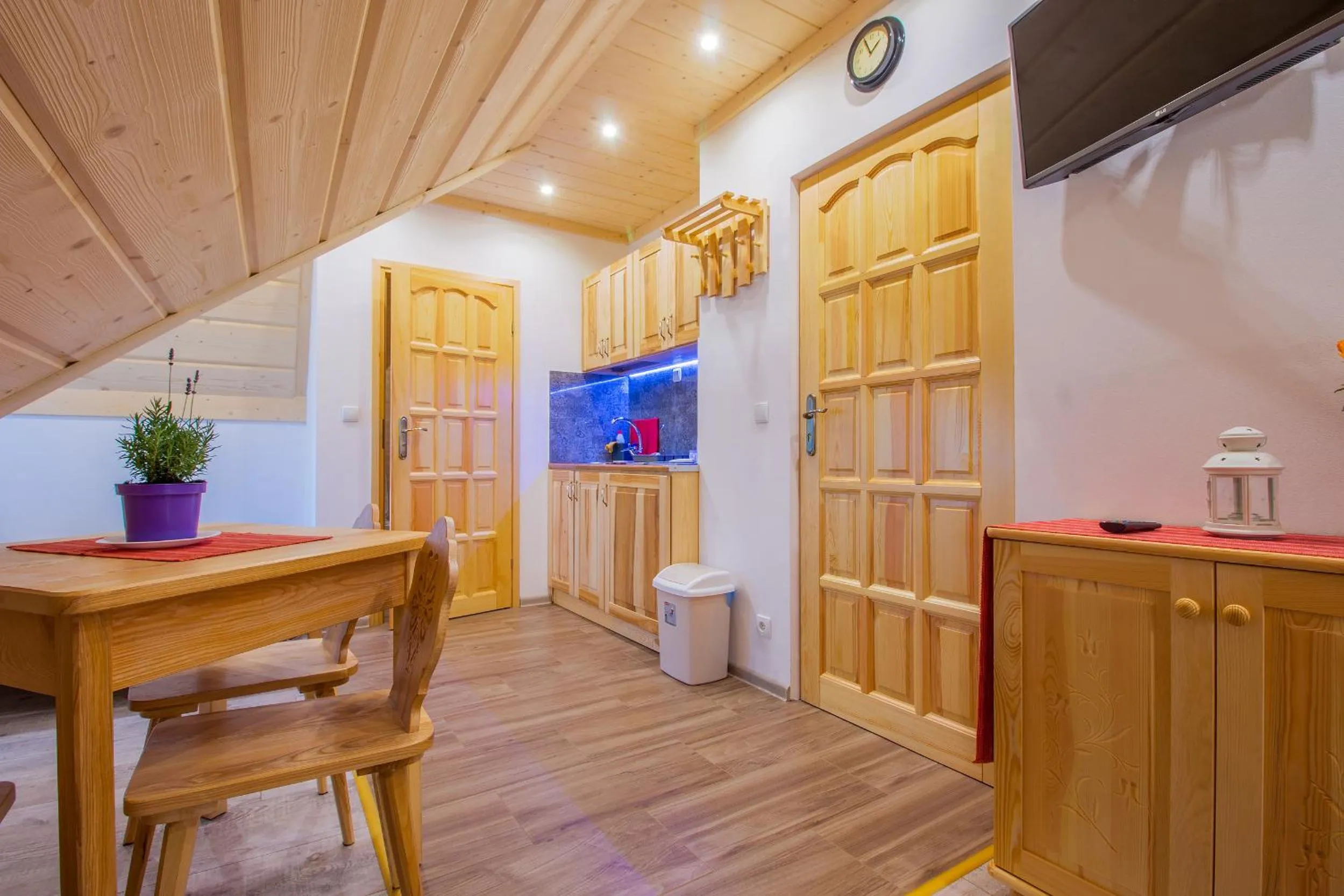 Kitchen or kitchenette in Willa Trebunia