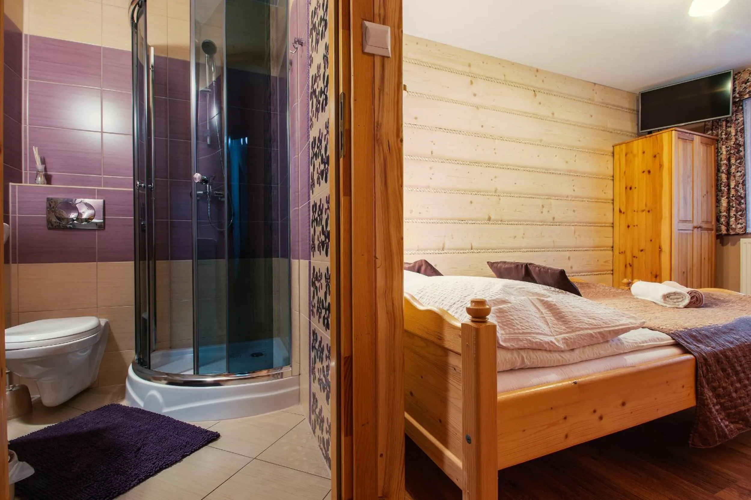 Bed in Willa Trebunia