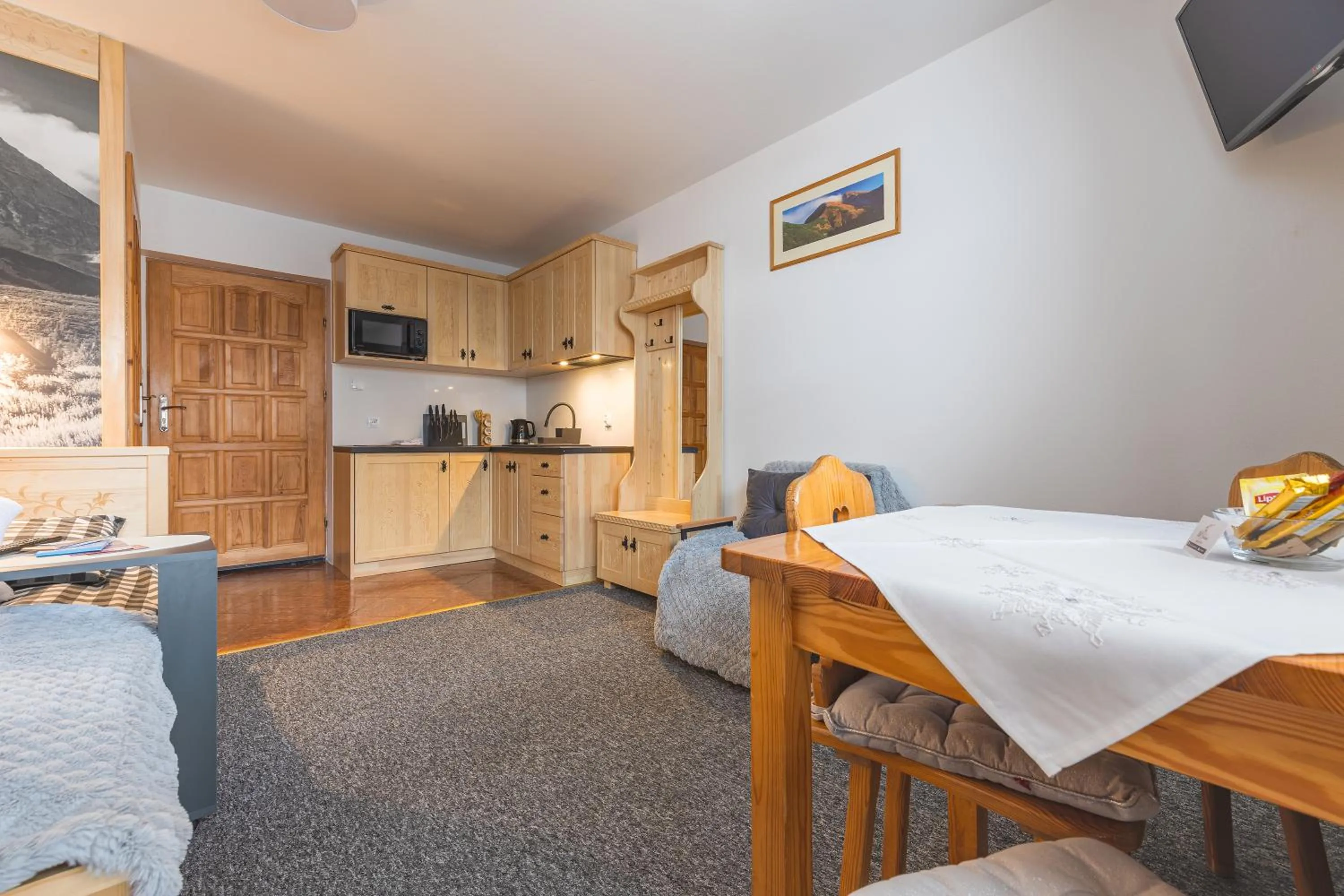 Kitchen or kitchenette in Willa Trebunia