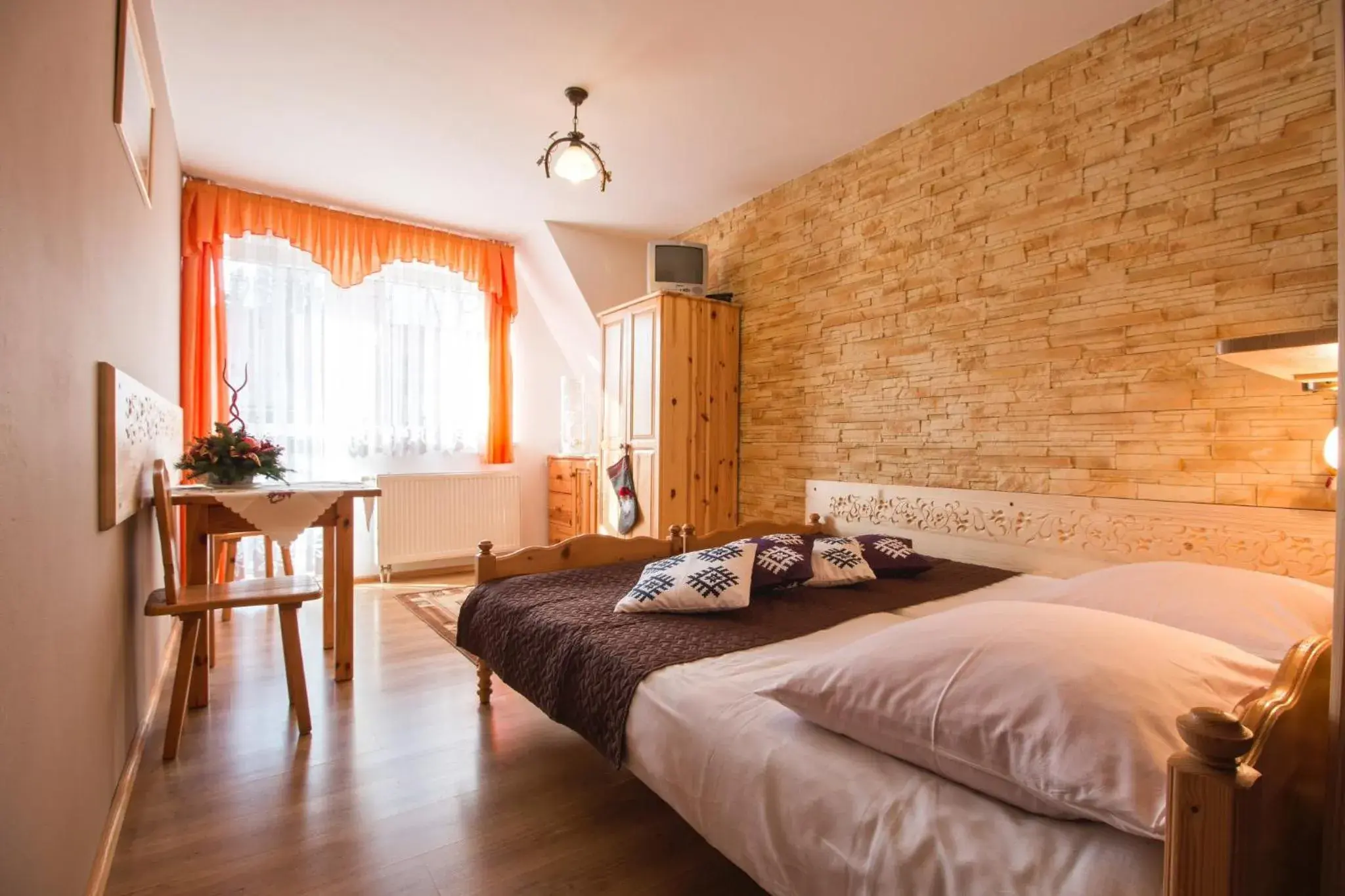 Bed in Willa Trebunia Bed in Willa Trebunia