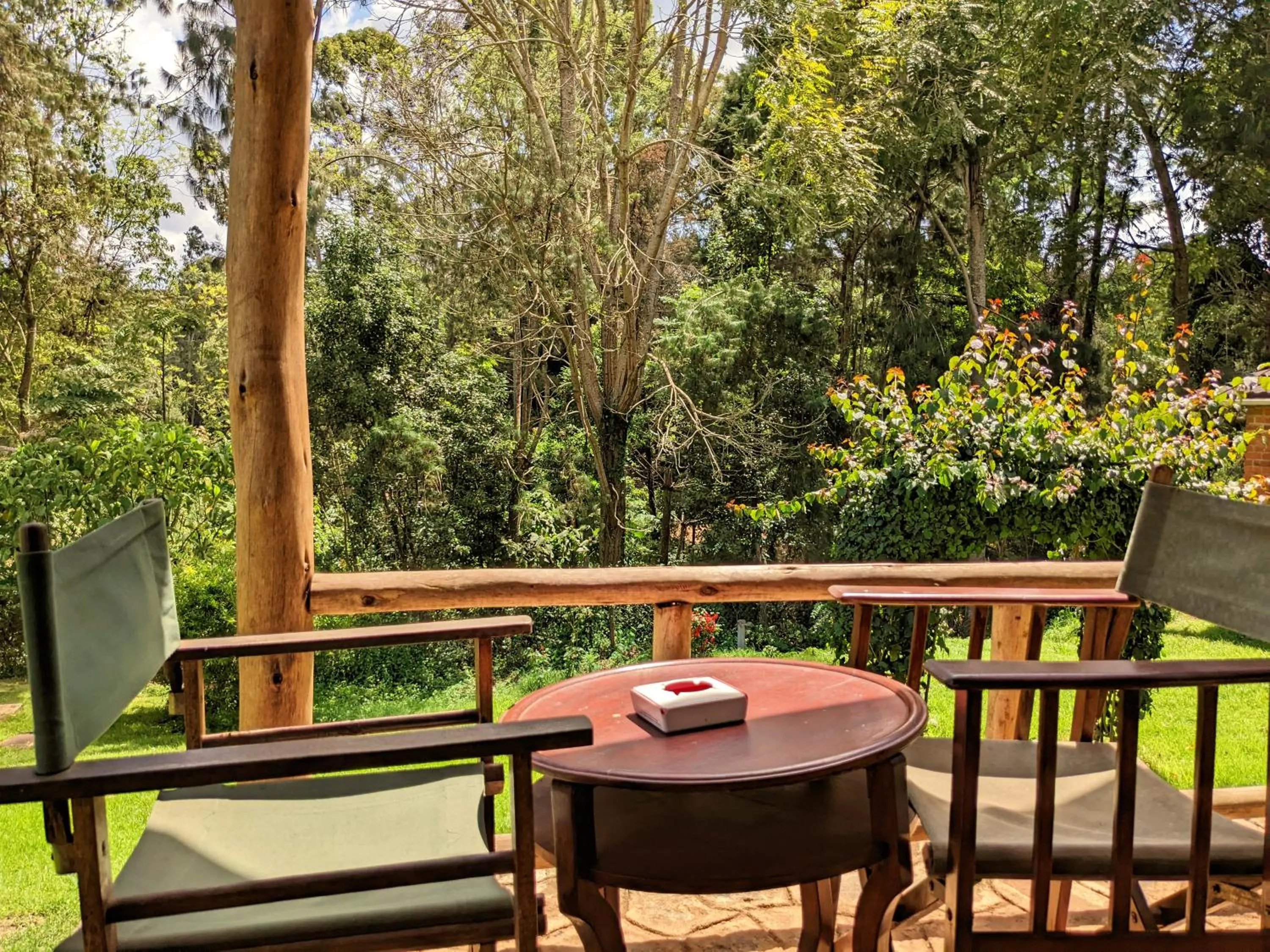 Patio in Lawns Hotel