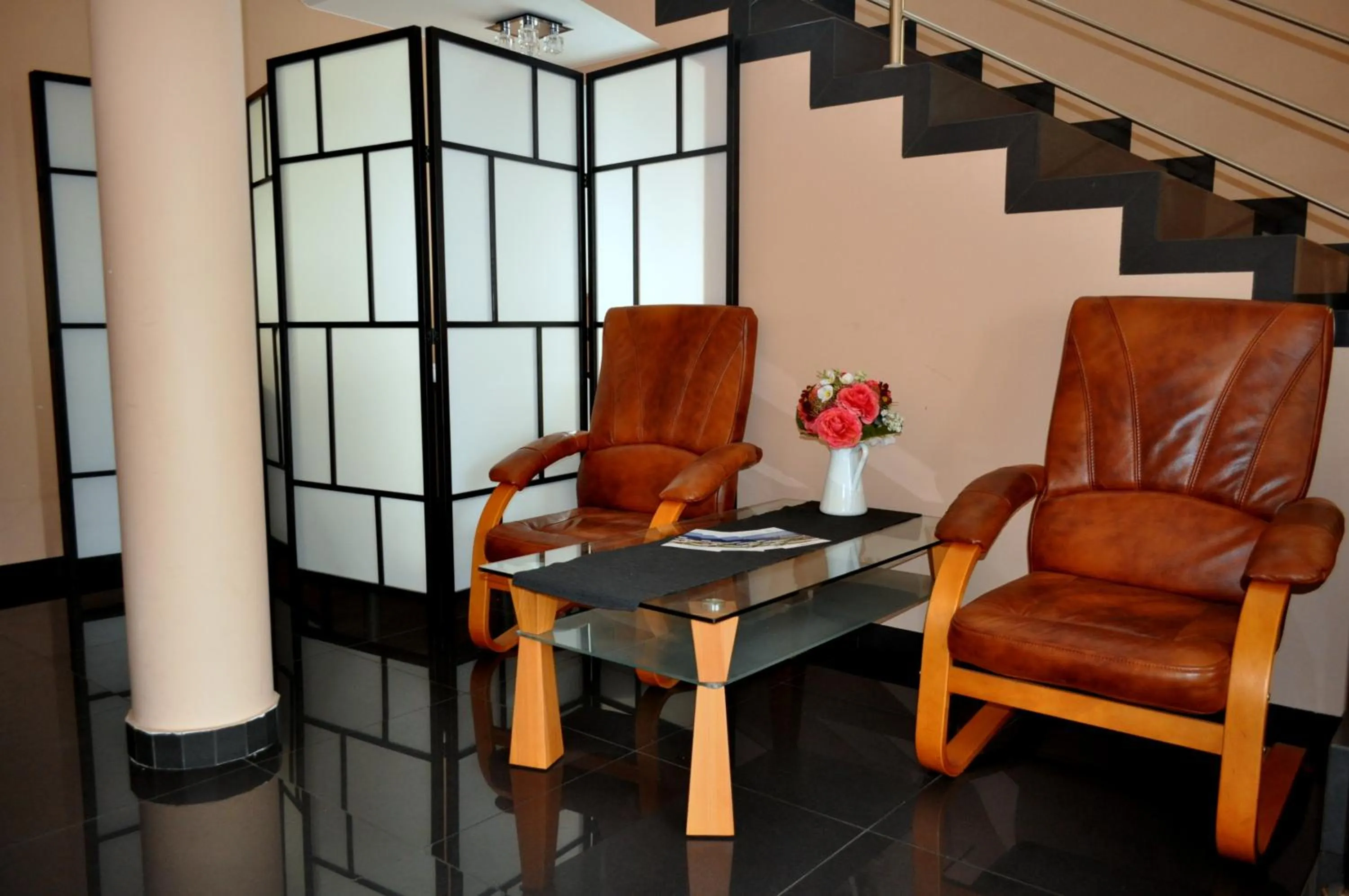 Seating area in Hotel Pauza
