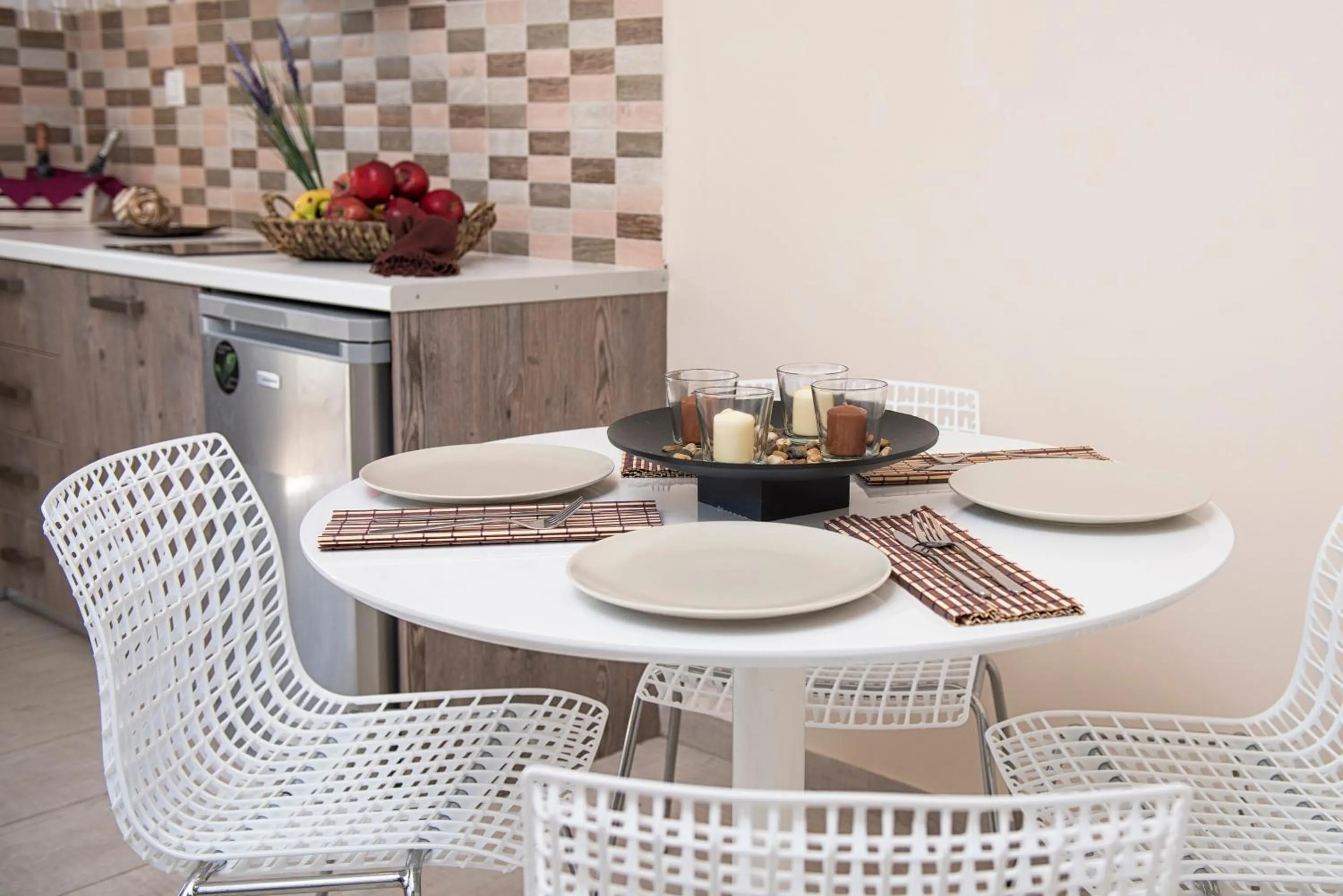 Kitchen or kitchenette in Onar Corfu Aparts & Studios