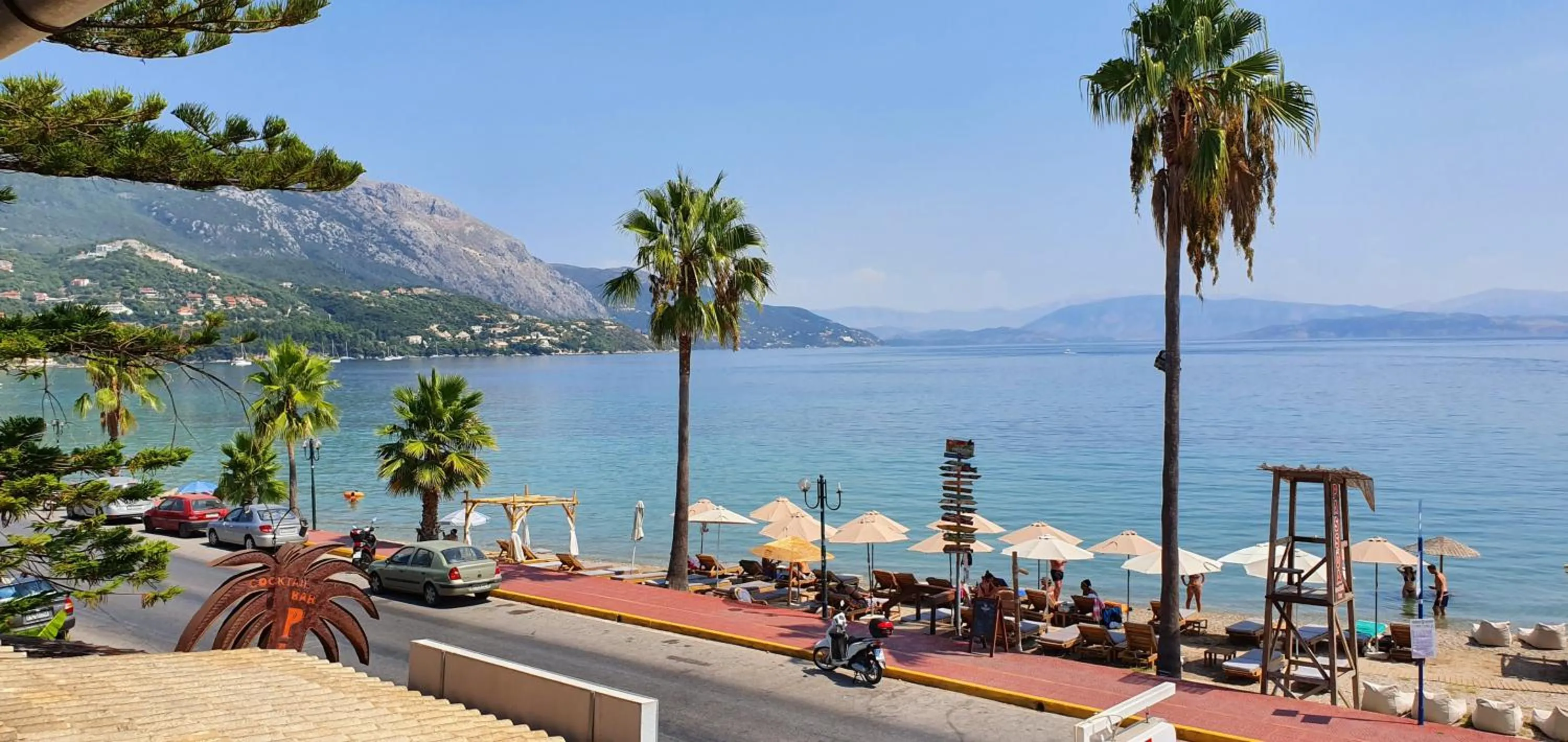Balcony/Terrace in Onar Corfu Aparts & Studios