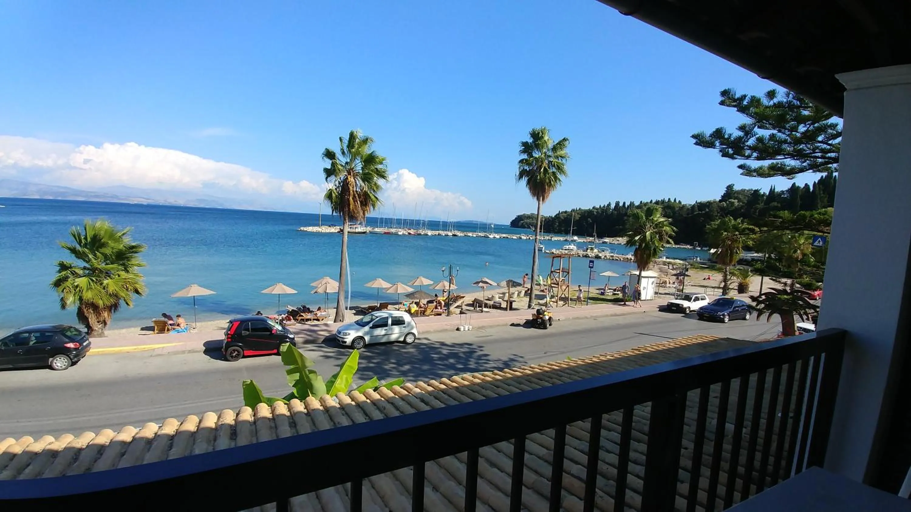 Balcony/Terrace in Onar Corfu Aparts & Studios