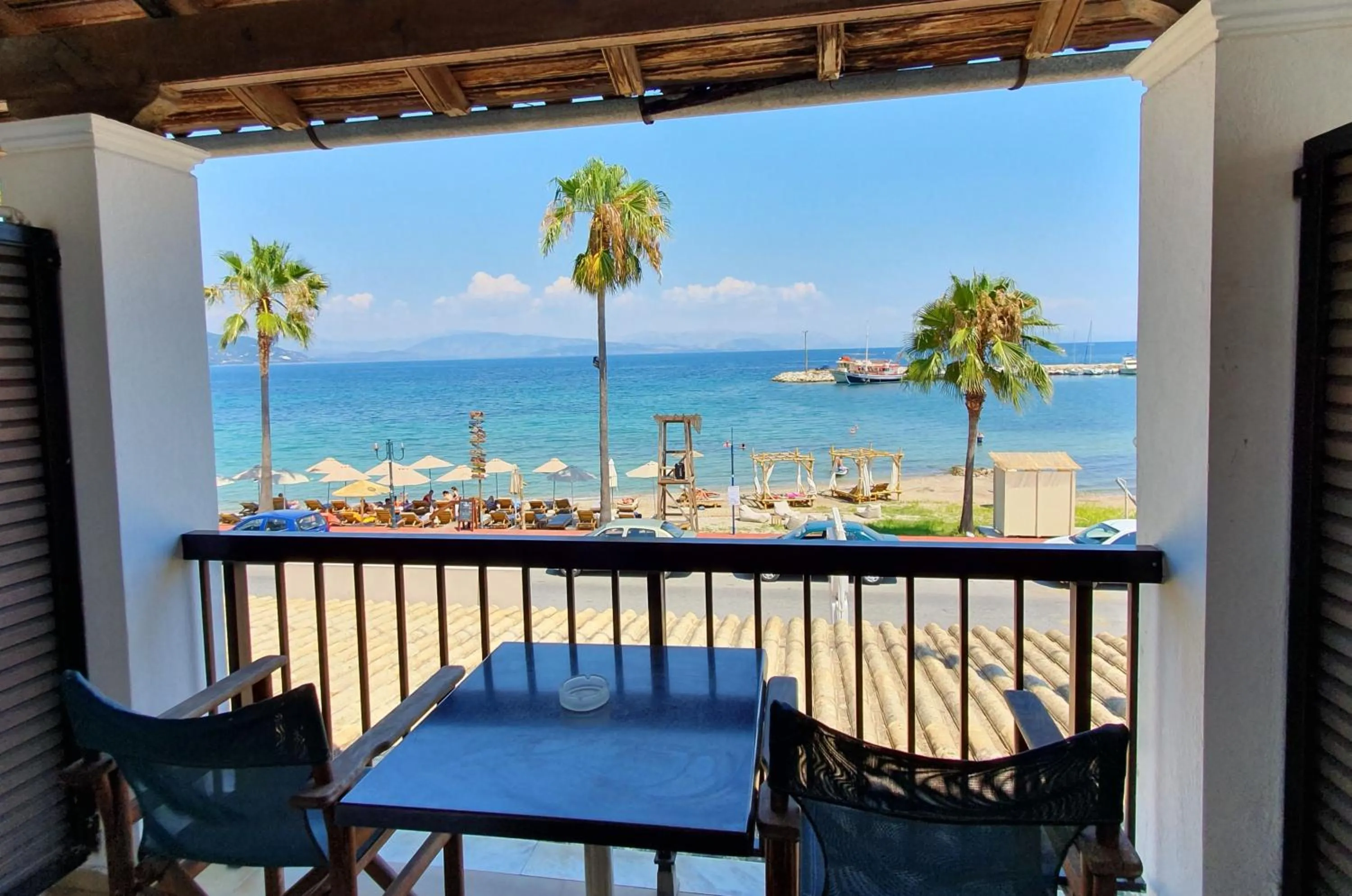 Balcony/Terrace in Onar Corfu Aparts & Studios