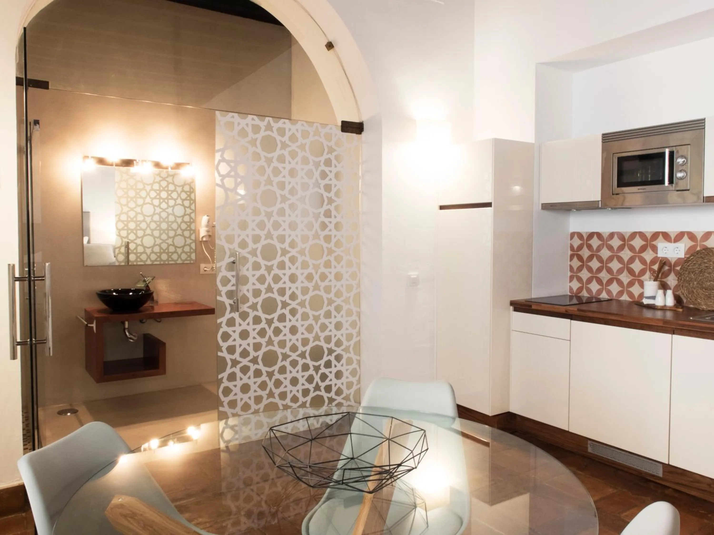 Bathroom in Apartamentos Casa del Aceite