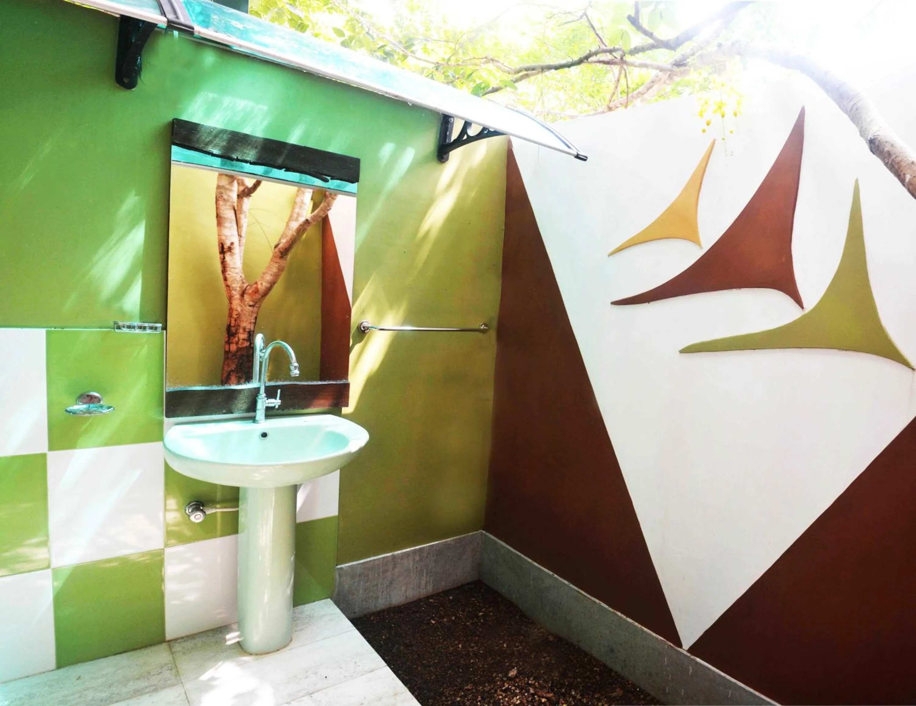 Bathroom in Pelican View Cottages