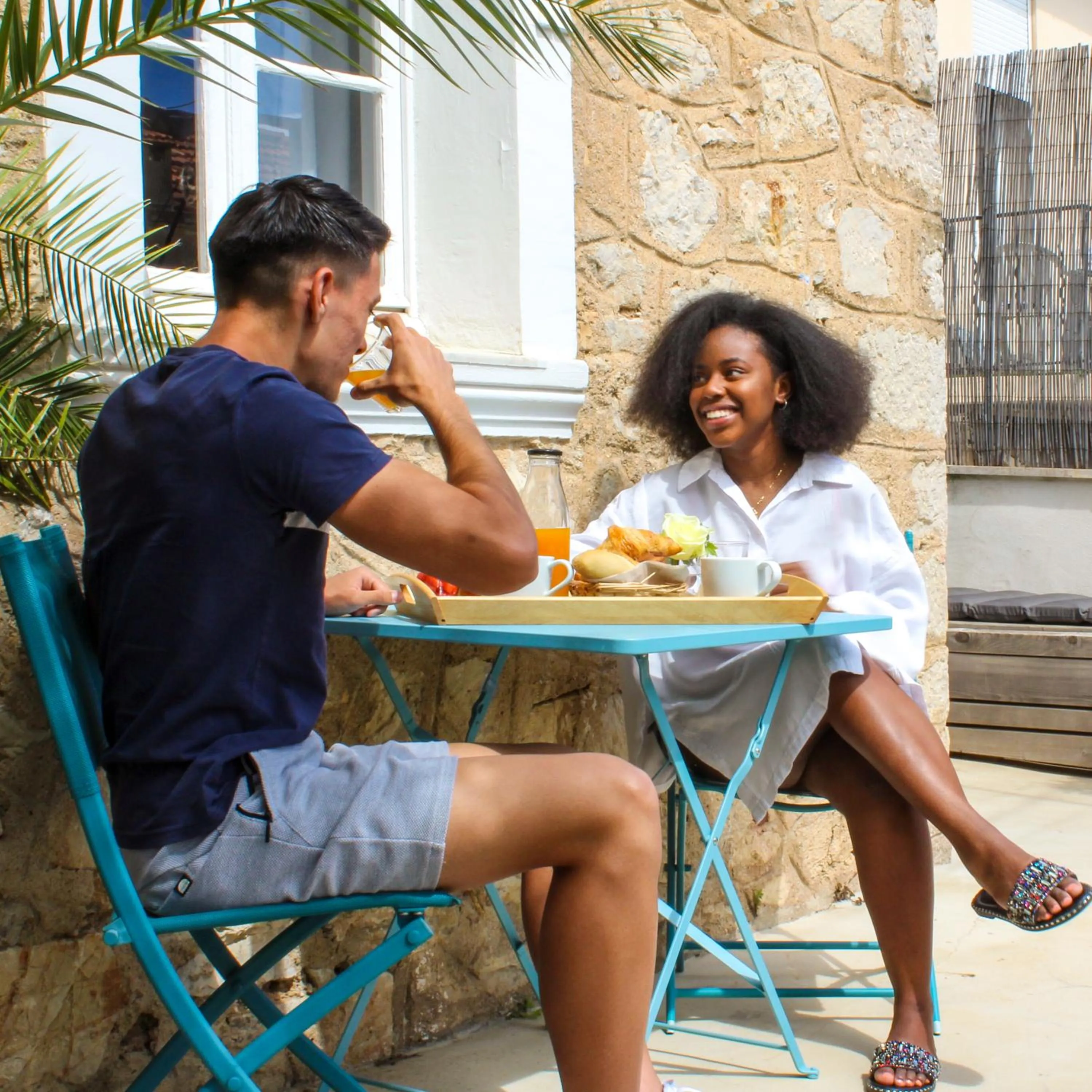 Bedroom in B&B Villa Du Roc Fleuri