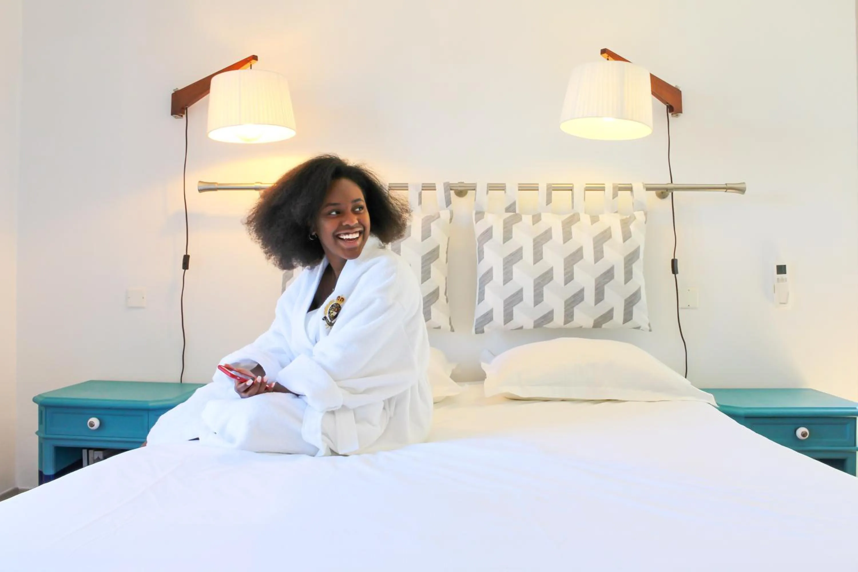 Bedroom, Bed in B&B Villa Du Roc Fleuri