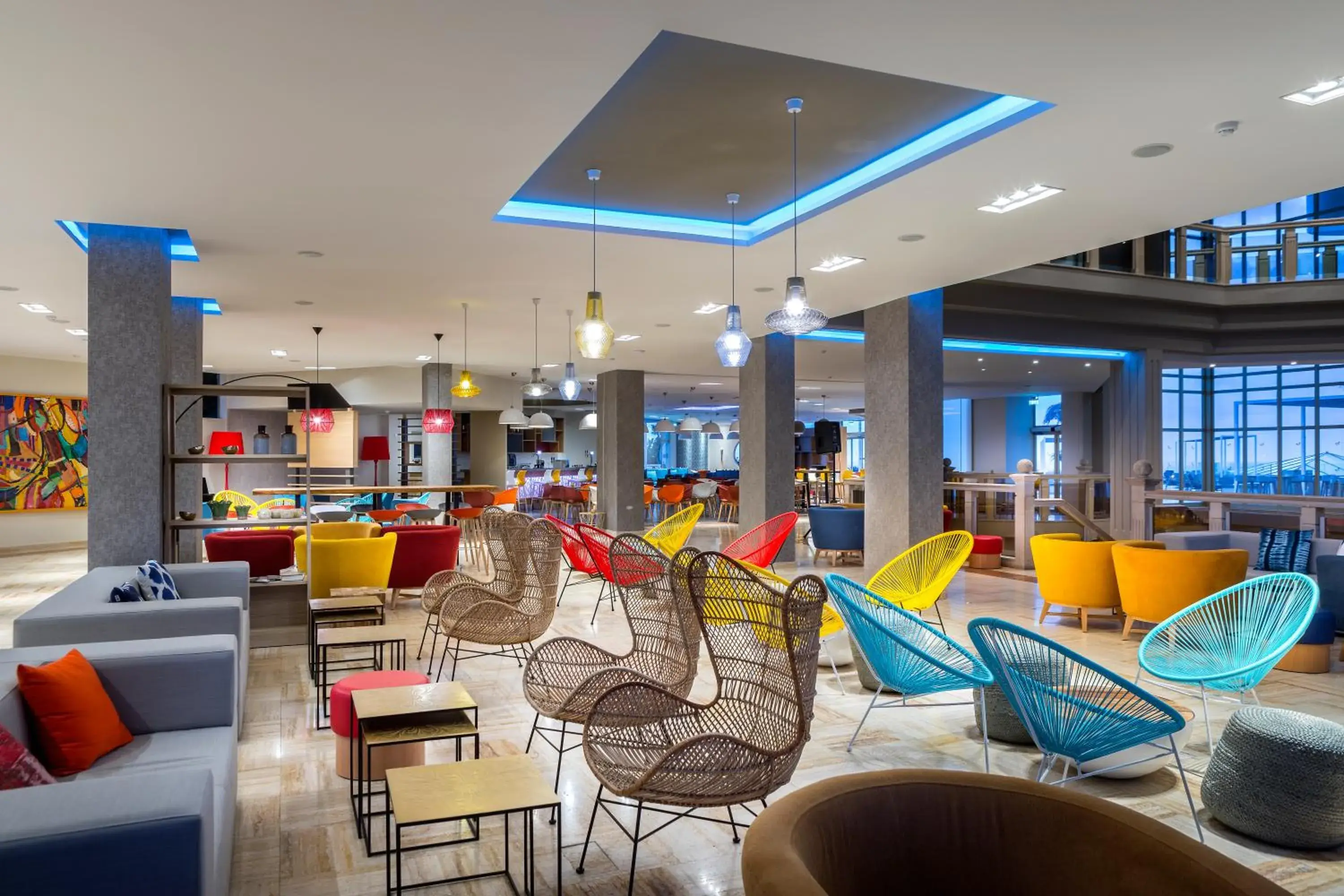 Living room in Leonardo Laura Beach & Splash Resort Living room in Leonardo Laura Beach & Splash Resort