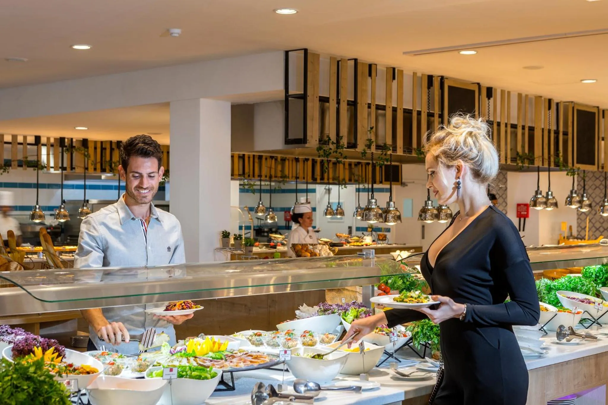 Food and drinks in Leonardo Laura Beach & Splash Resort