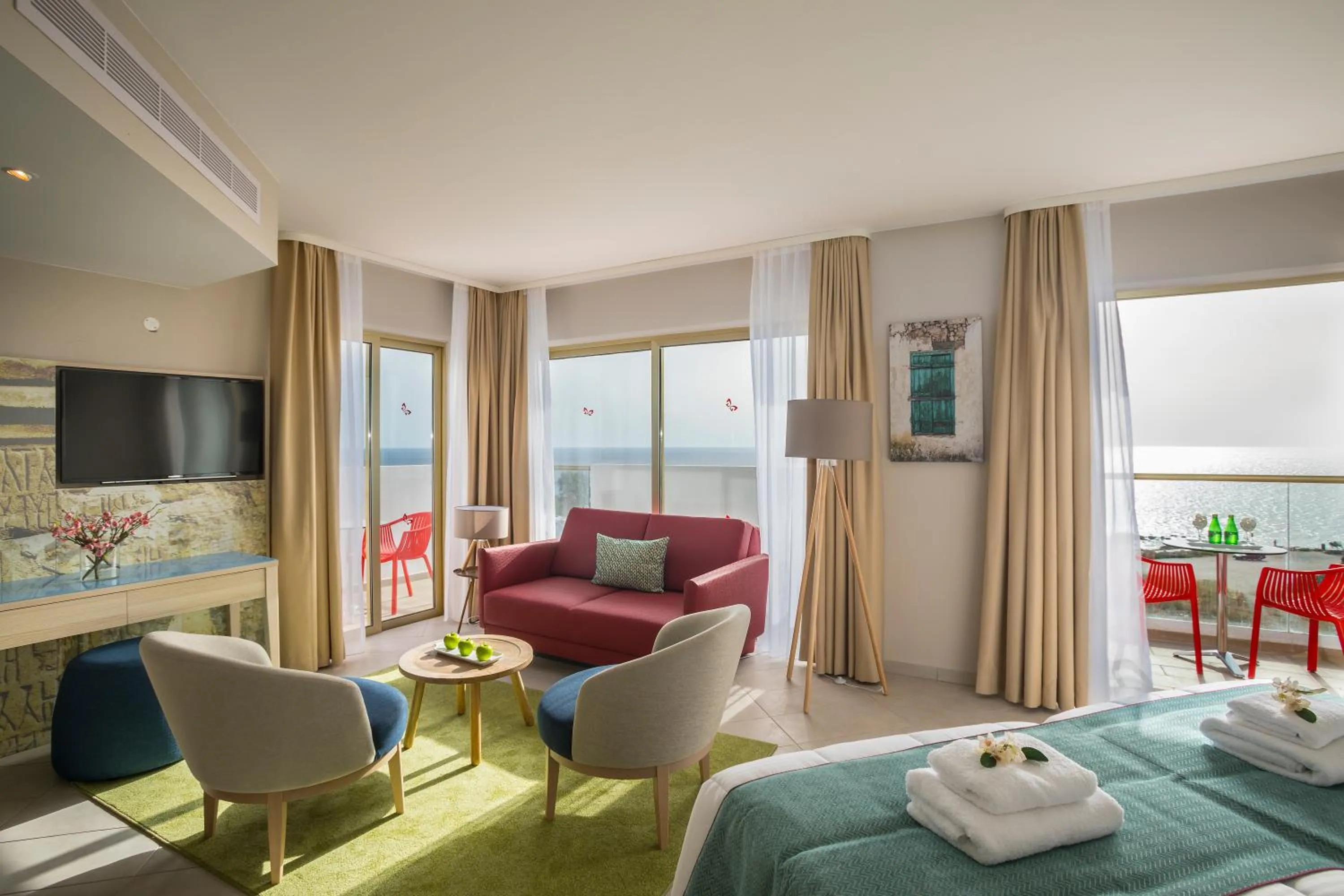 Bedroom in Leonardo Laura Beach & Splash Resort