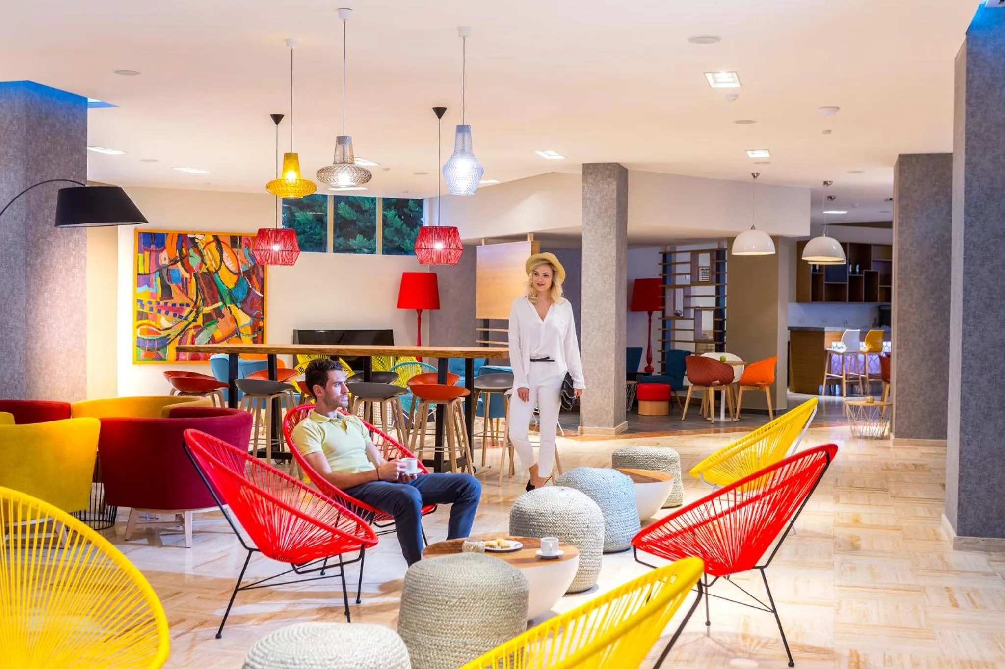 People in Leonardo Laura Beach & Splash Resort