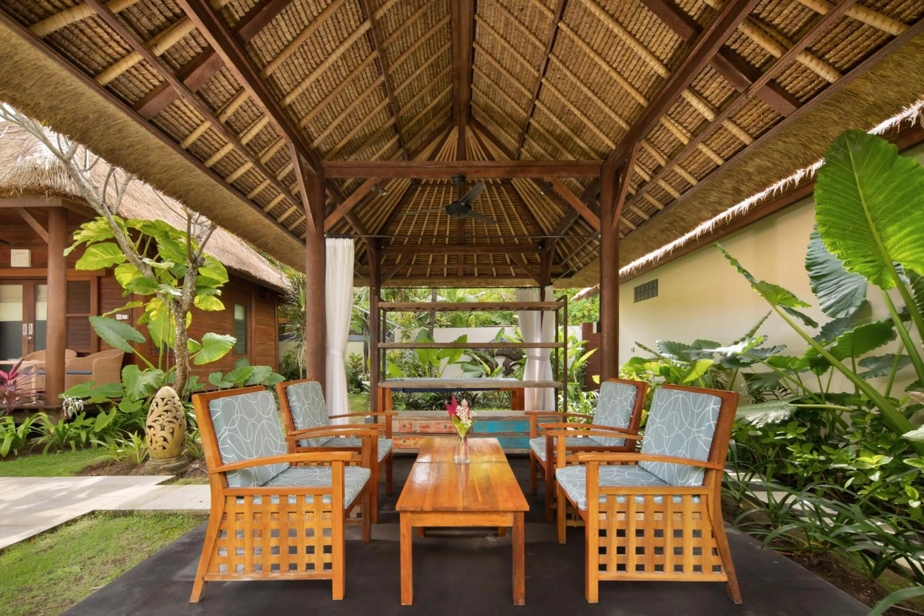 Garden in Gecko Villa & Bungalows