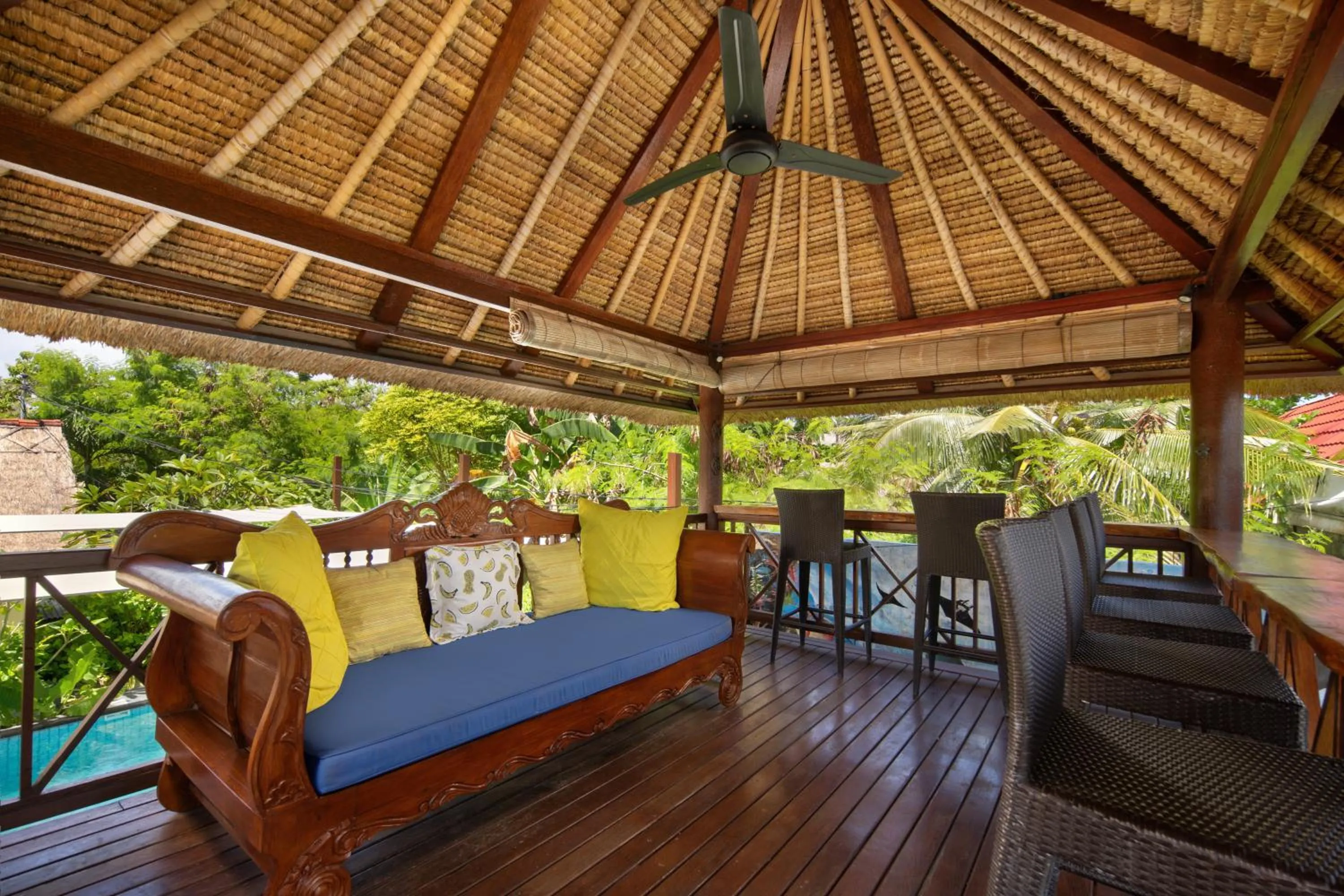 Balcony/Terrace in Gecko Villa & Bungalows