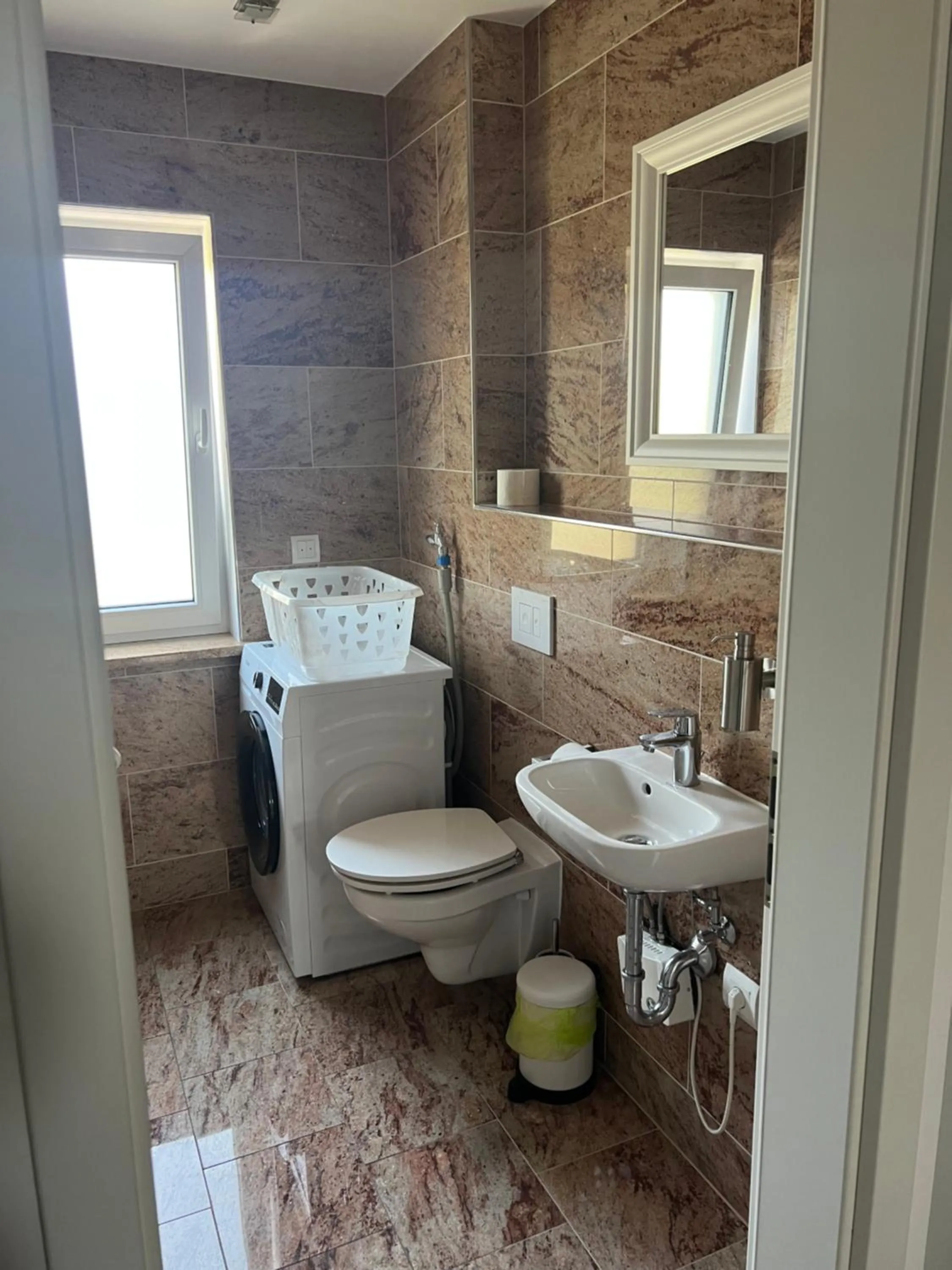 Toilet in Merkel Villa Apartamente