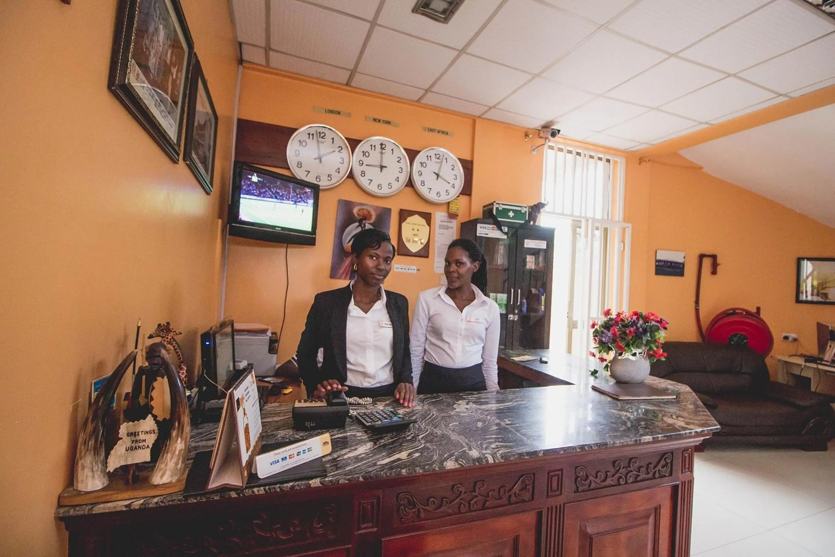 Lobby or reception in Sir Jose Hotel