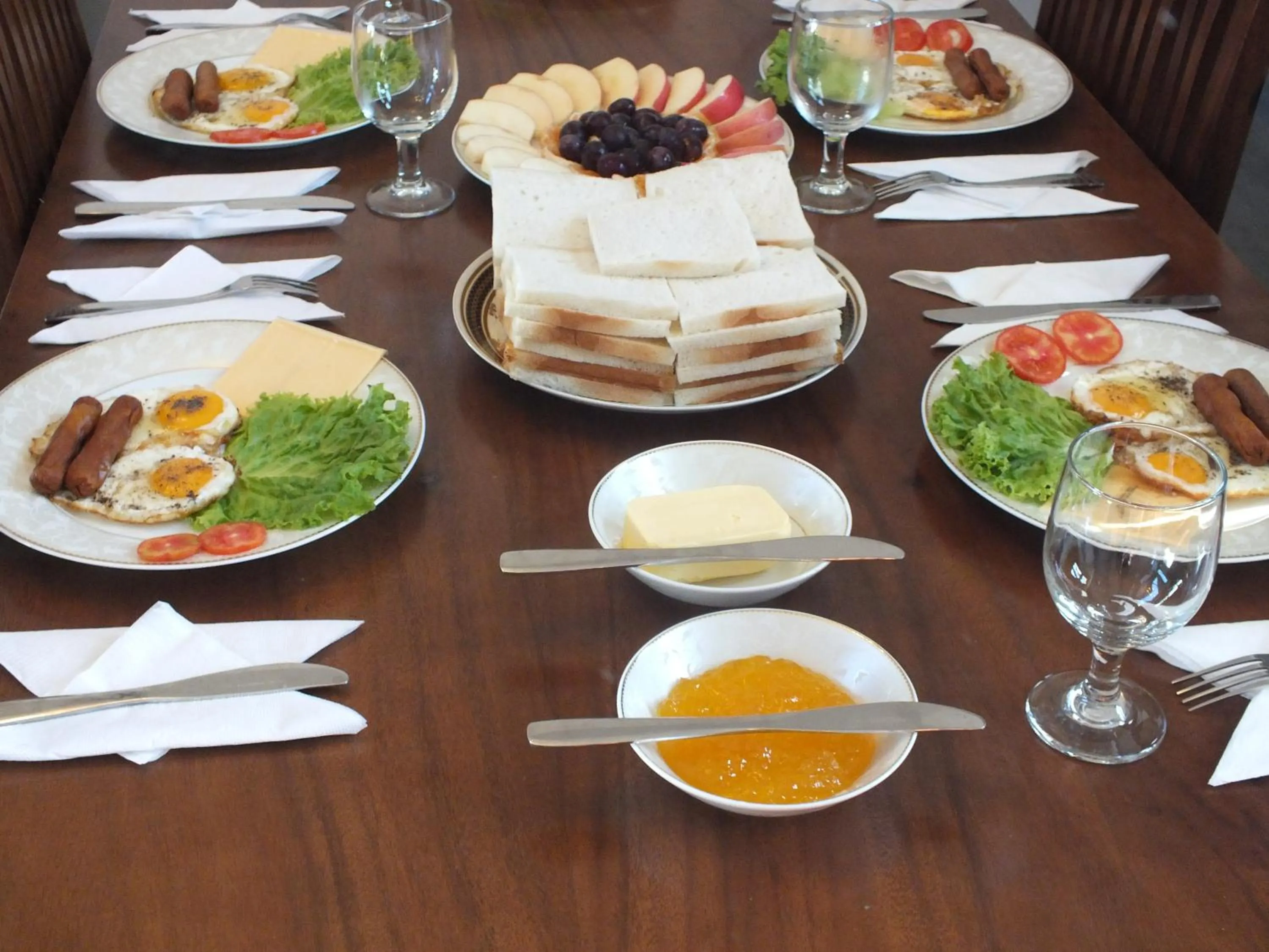 Food close-up in Cottage 42