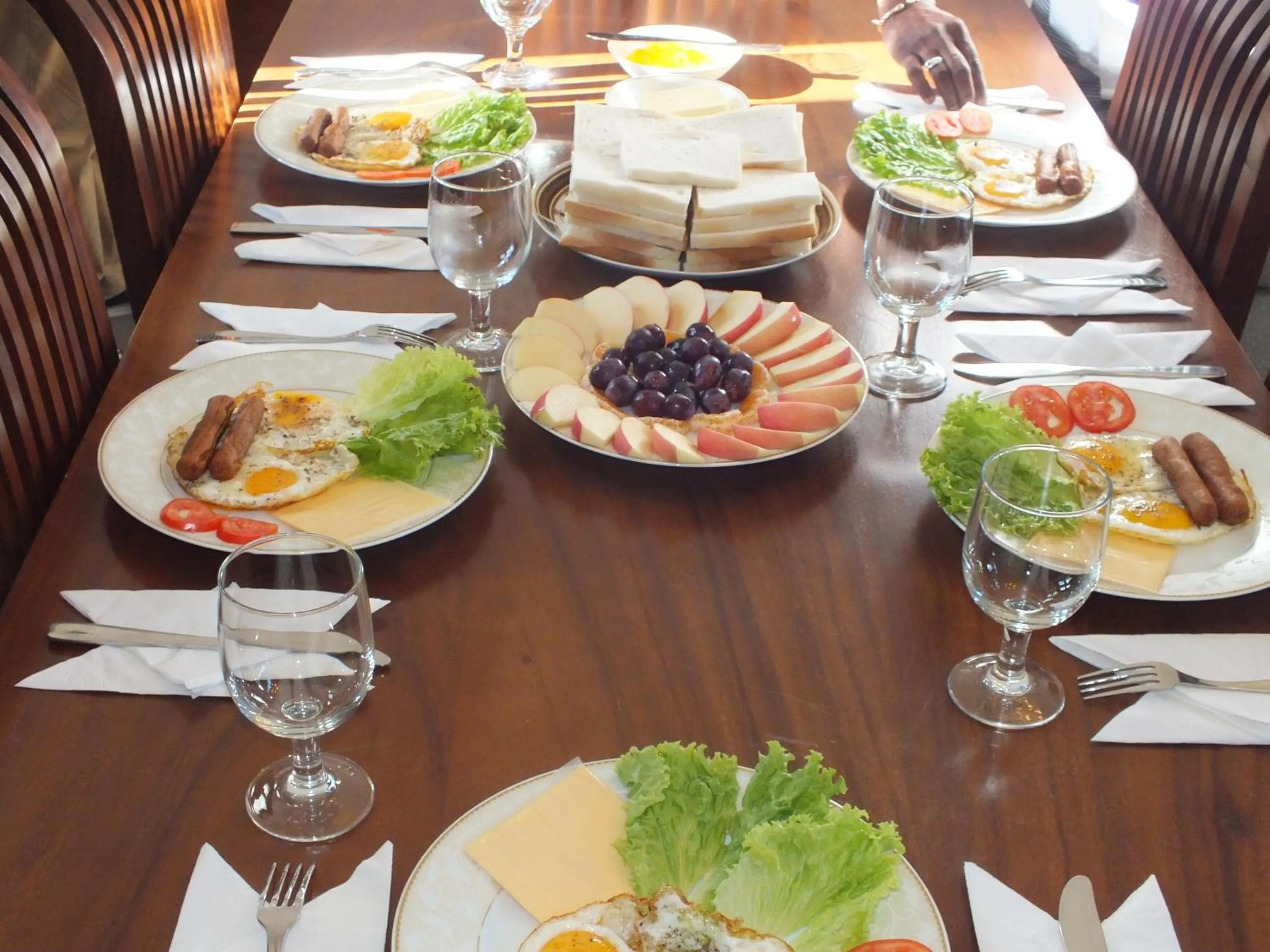 Food and drinks in Cottage 42