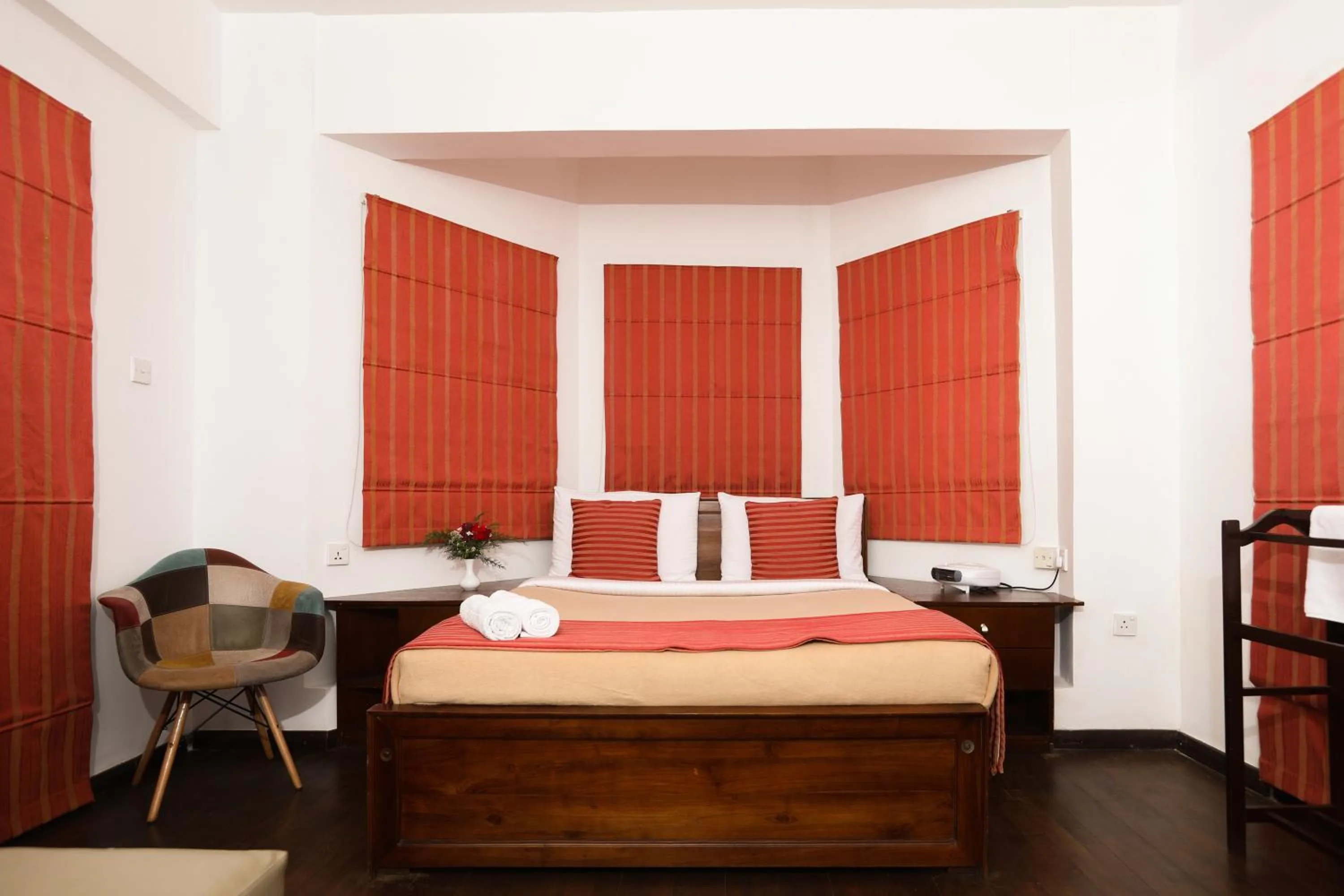 Bedroom, Bed in Cottage 42