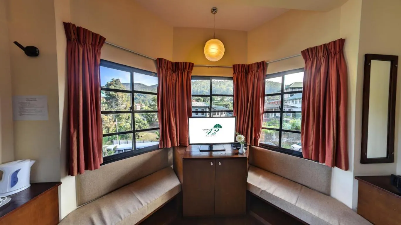 Seating area in Cottage 42