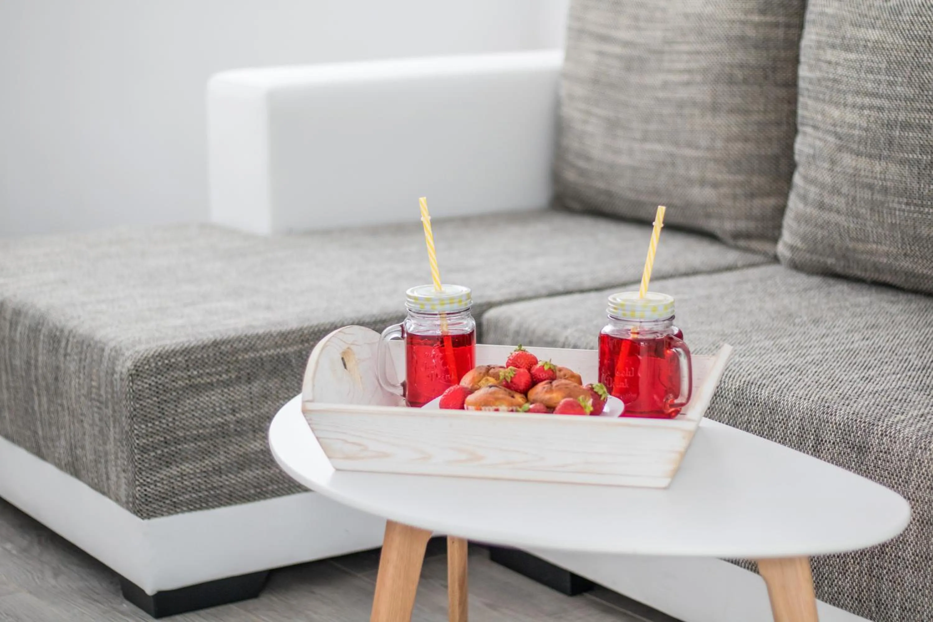 Living room in Domus Apartments City Center with Parking