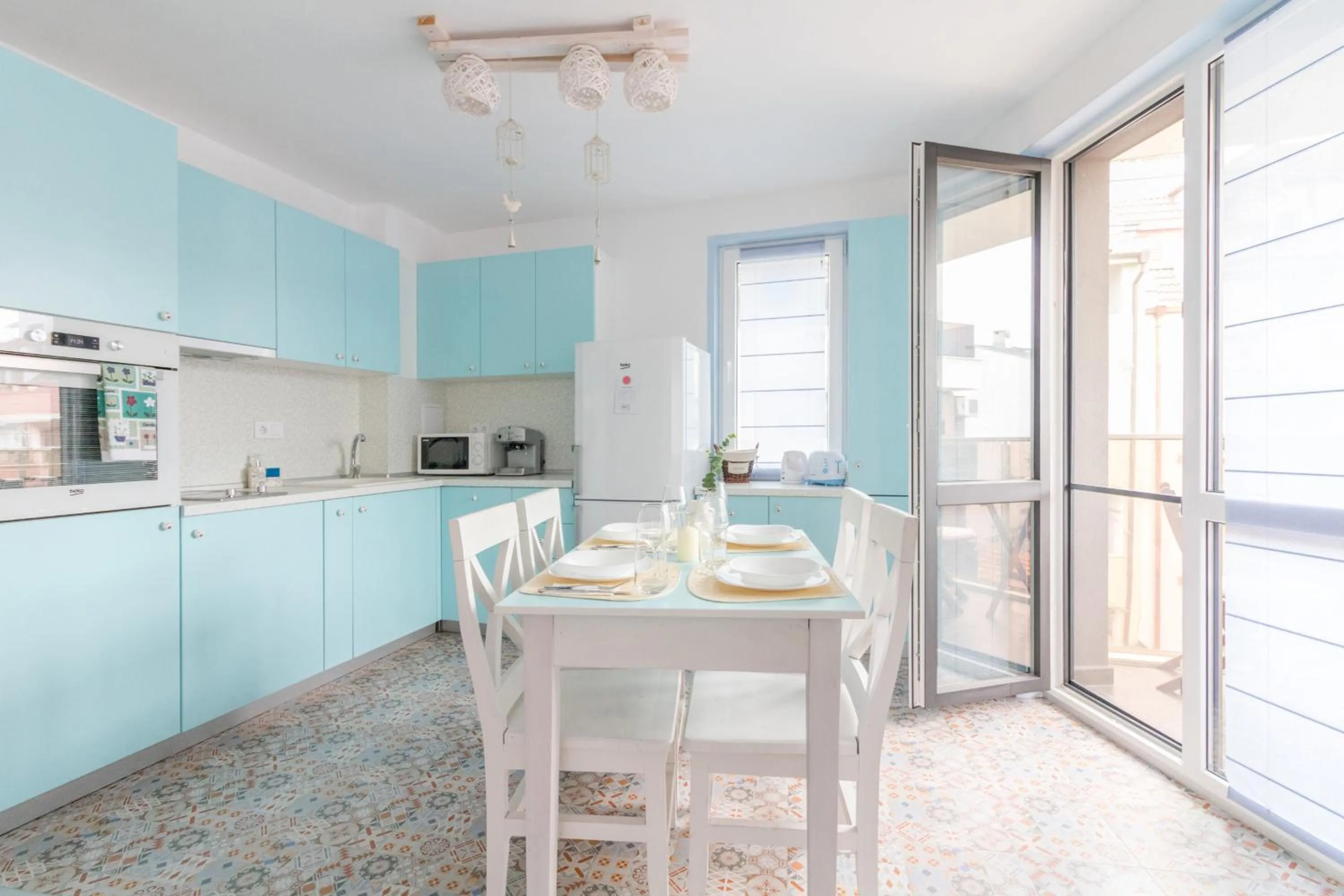 Coffee/tea facilities in Domus Apartments City Center with Parking