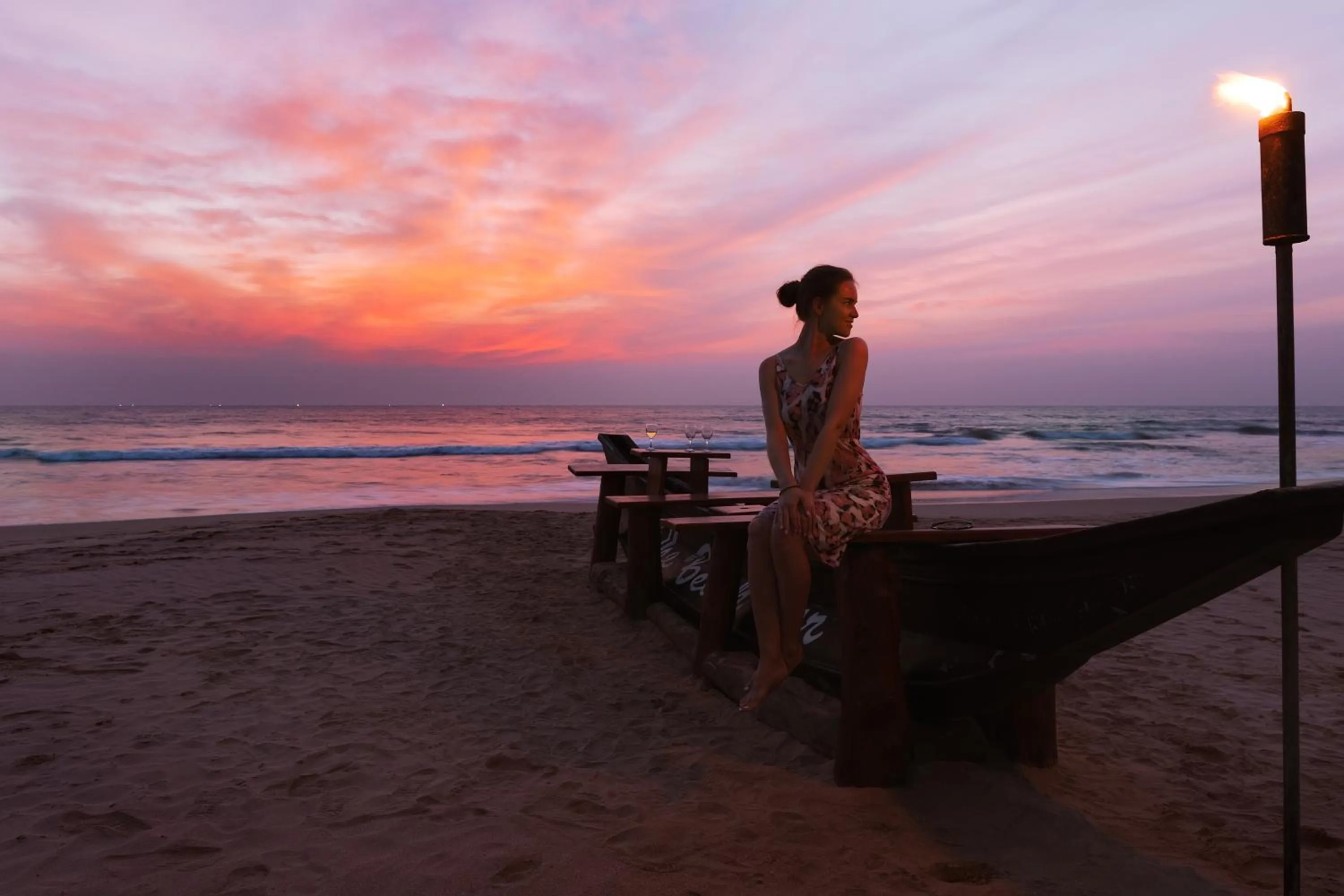 People in Amal Beach Hotel
