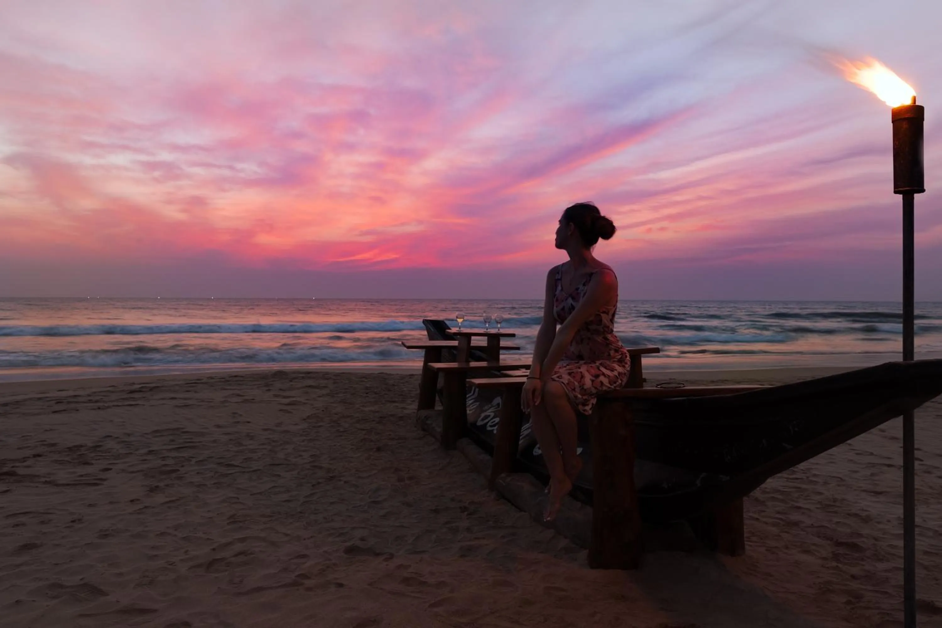 People in Amal Beach Hotel