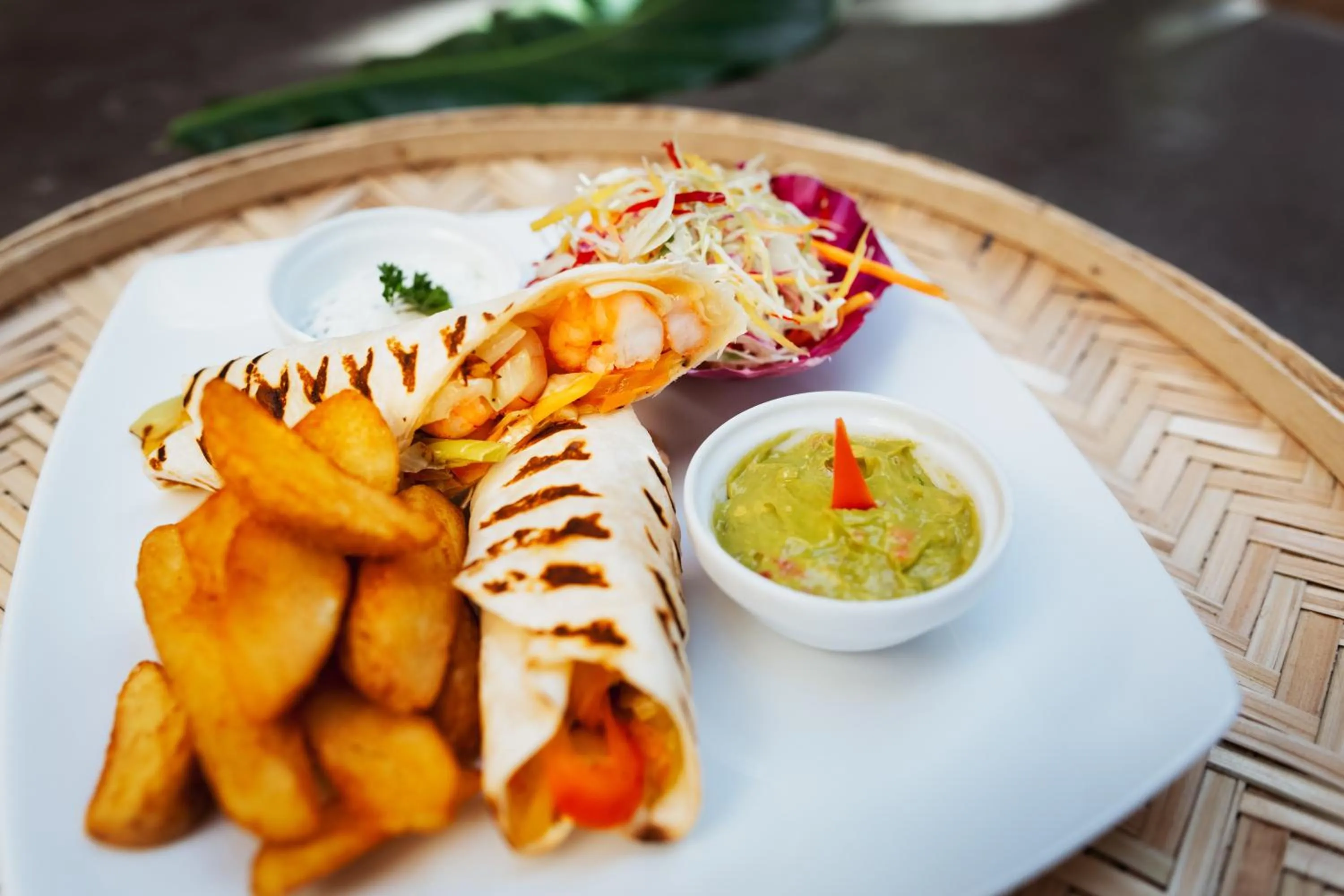 Food in Amal Beach Hotel