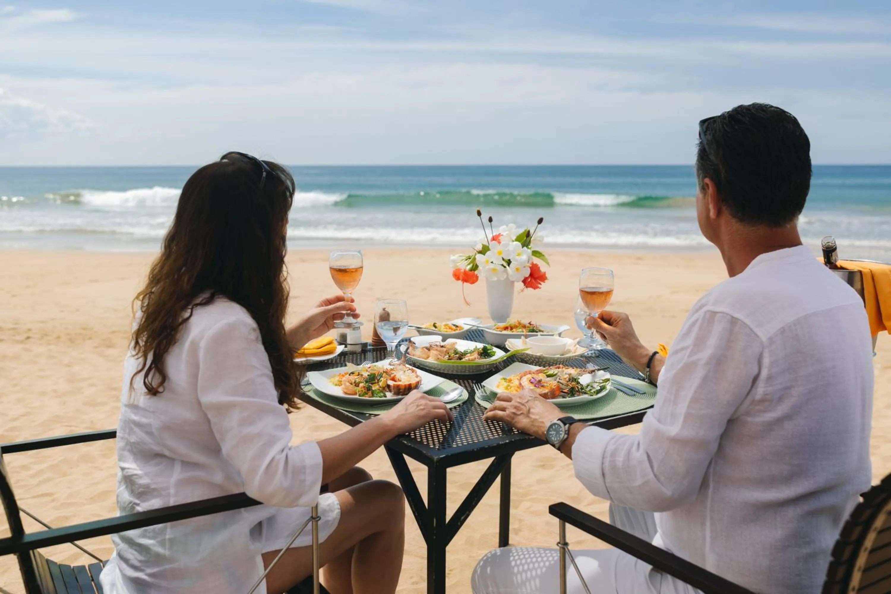 People in Amal Beach Hotel