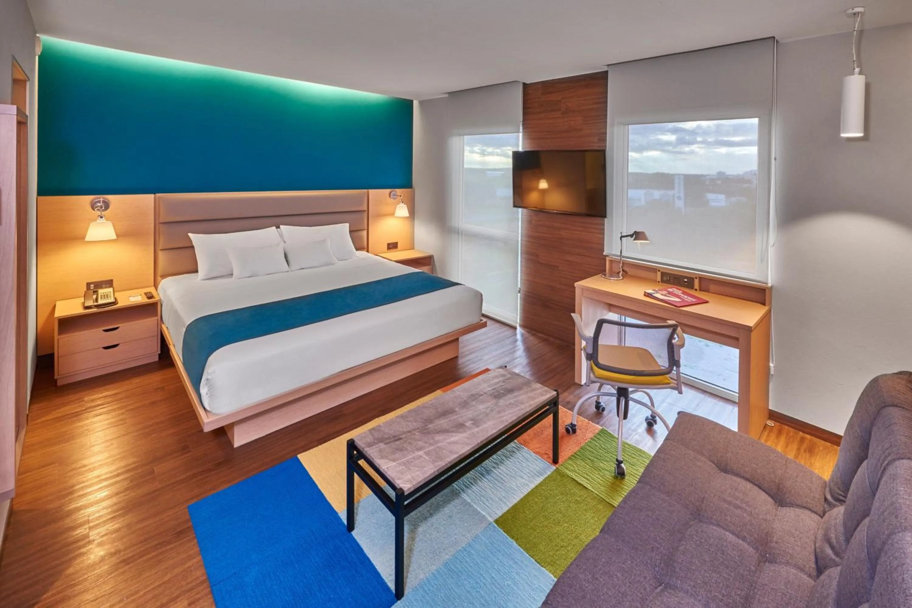 Bedroom, Bed in City Express Suites by Marriott Silao Aeropuerto