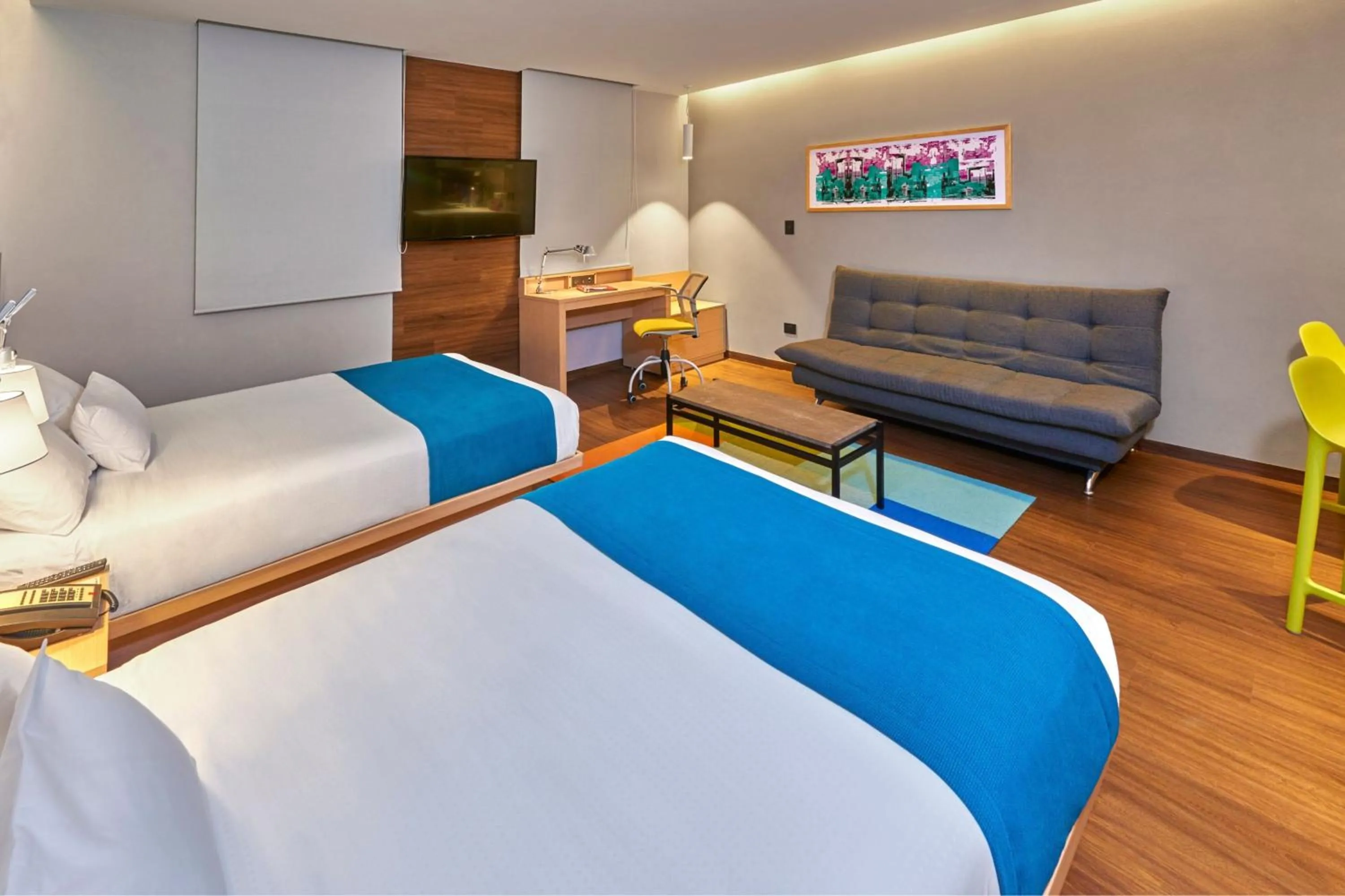 Bedroom, Bed in City Express Suites by Marriott Silao Aeropuerto
