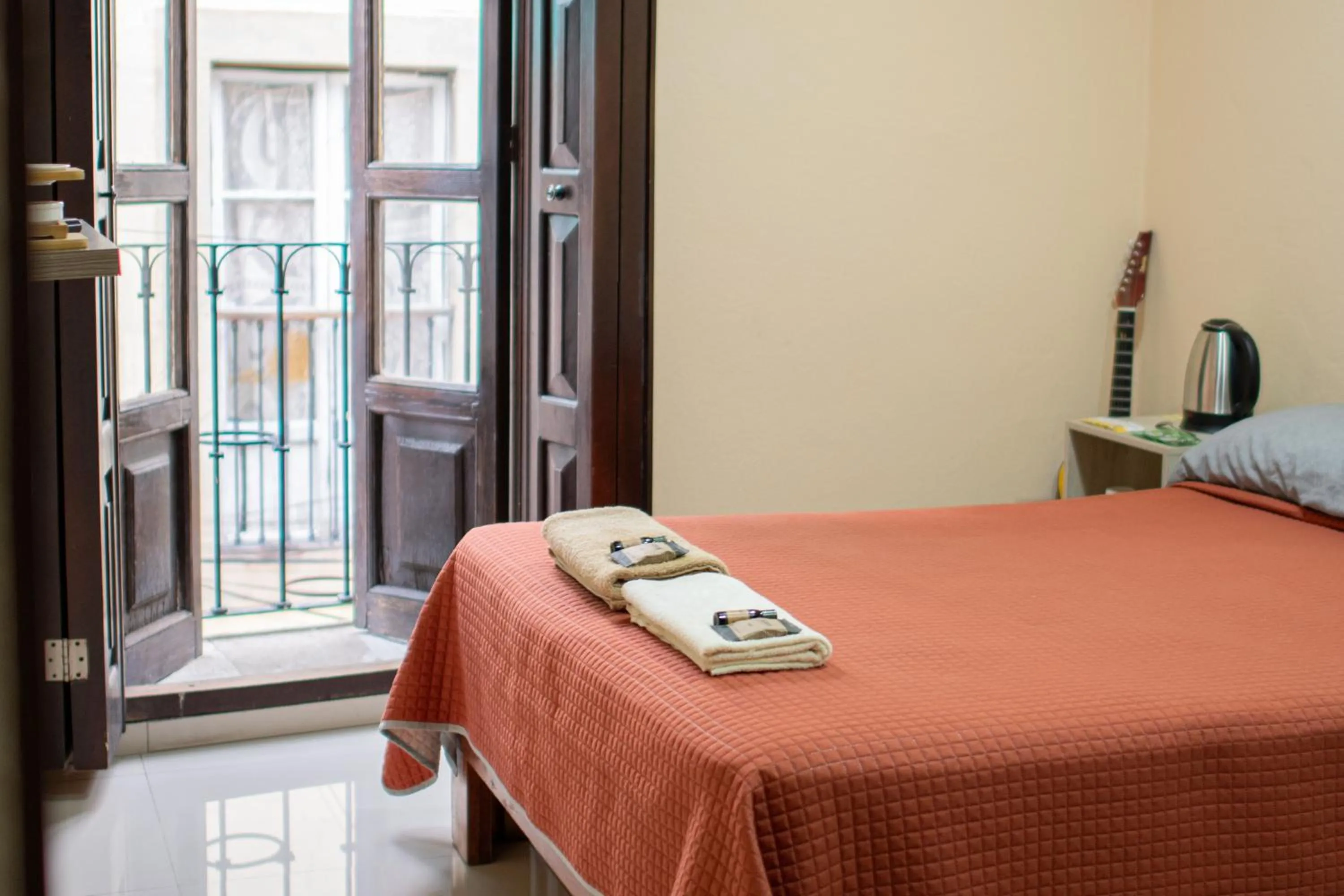 Twin Room with Private Bathroom in Hostal Encounter Guanajuato