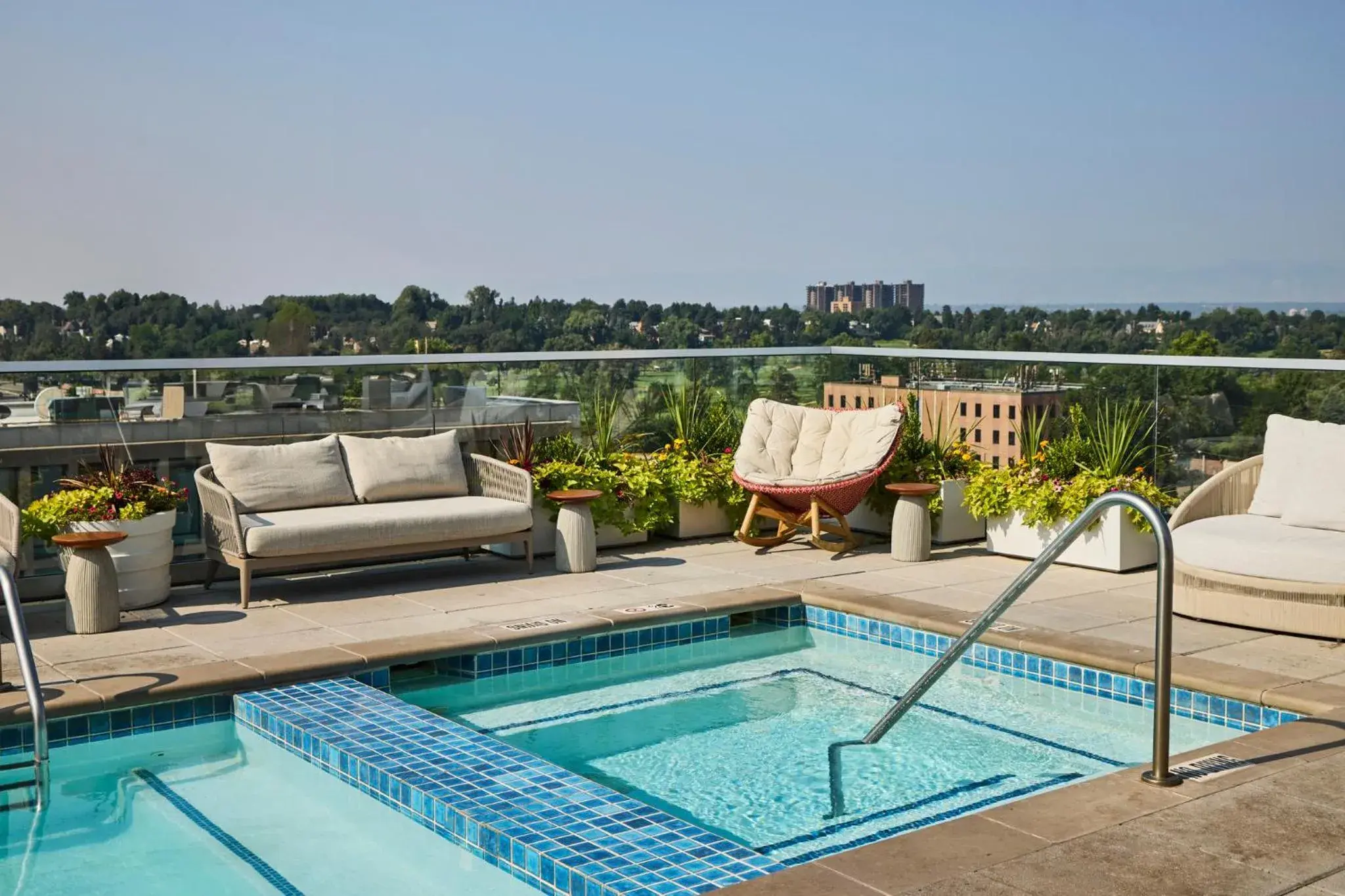 Swimming pool in Halcyon - A Hotel in Cherry Creek Swimming pool in Halcyon - A Hotel in Cherry Creek