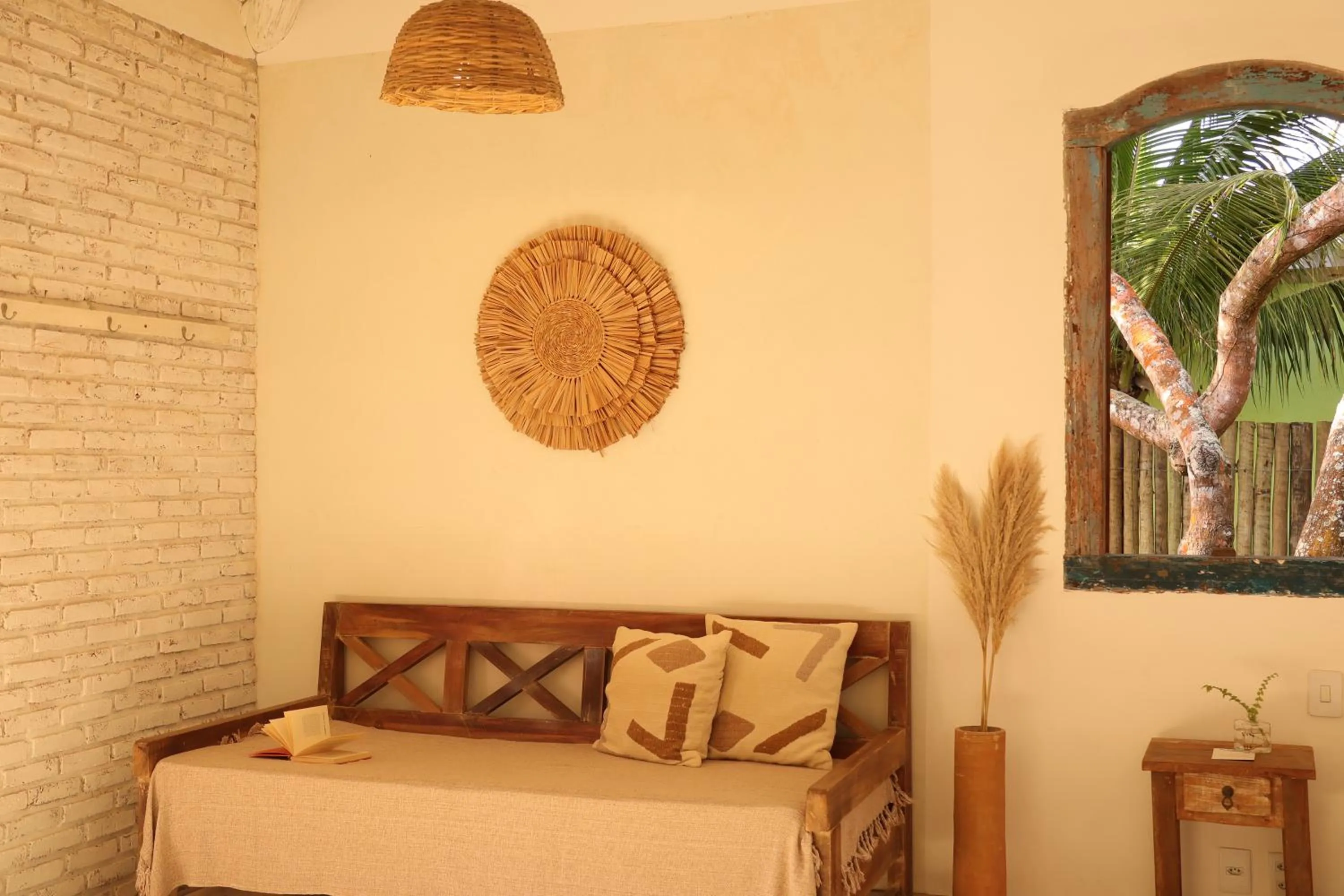 Bed in Villa Prana Trancoso - Vista mar