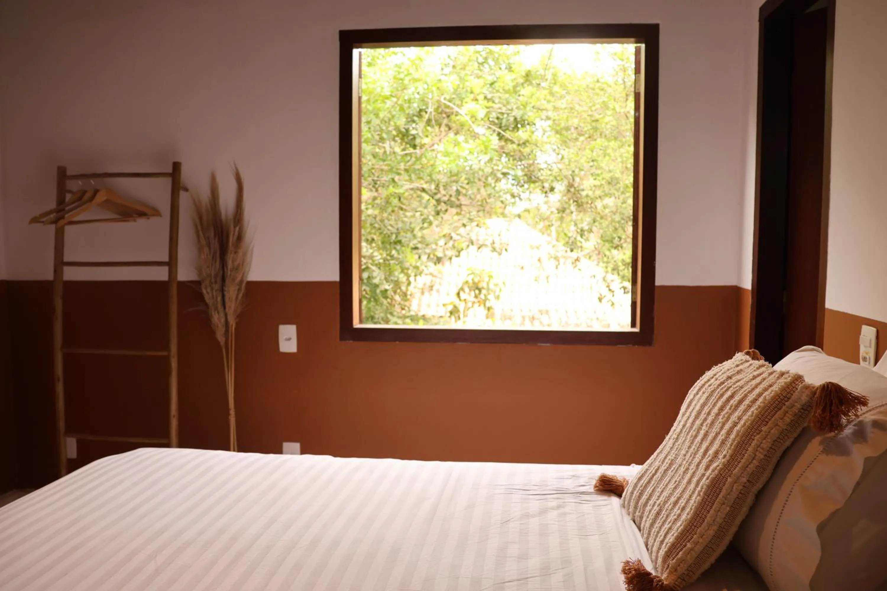 Bed in Villa Prana Trancoso - Vista mar
