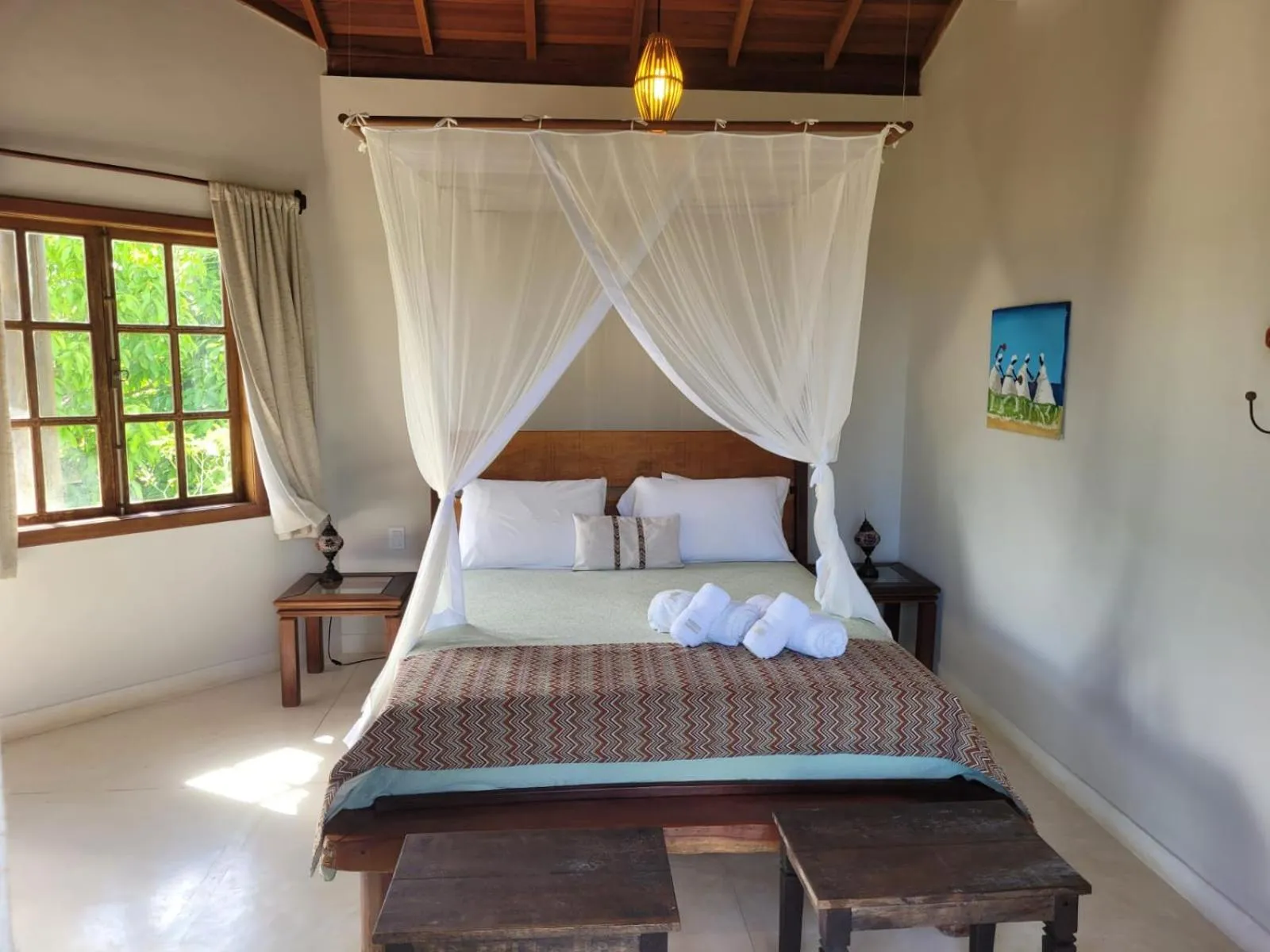 Bed in Riviera Trancoso - Vista mar