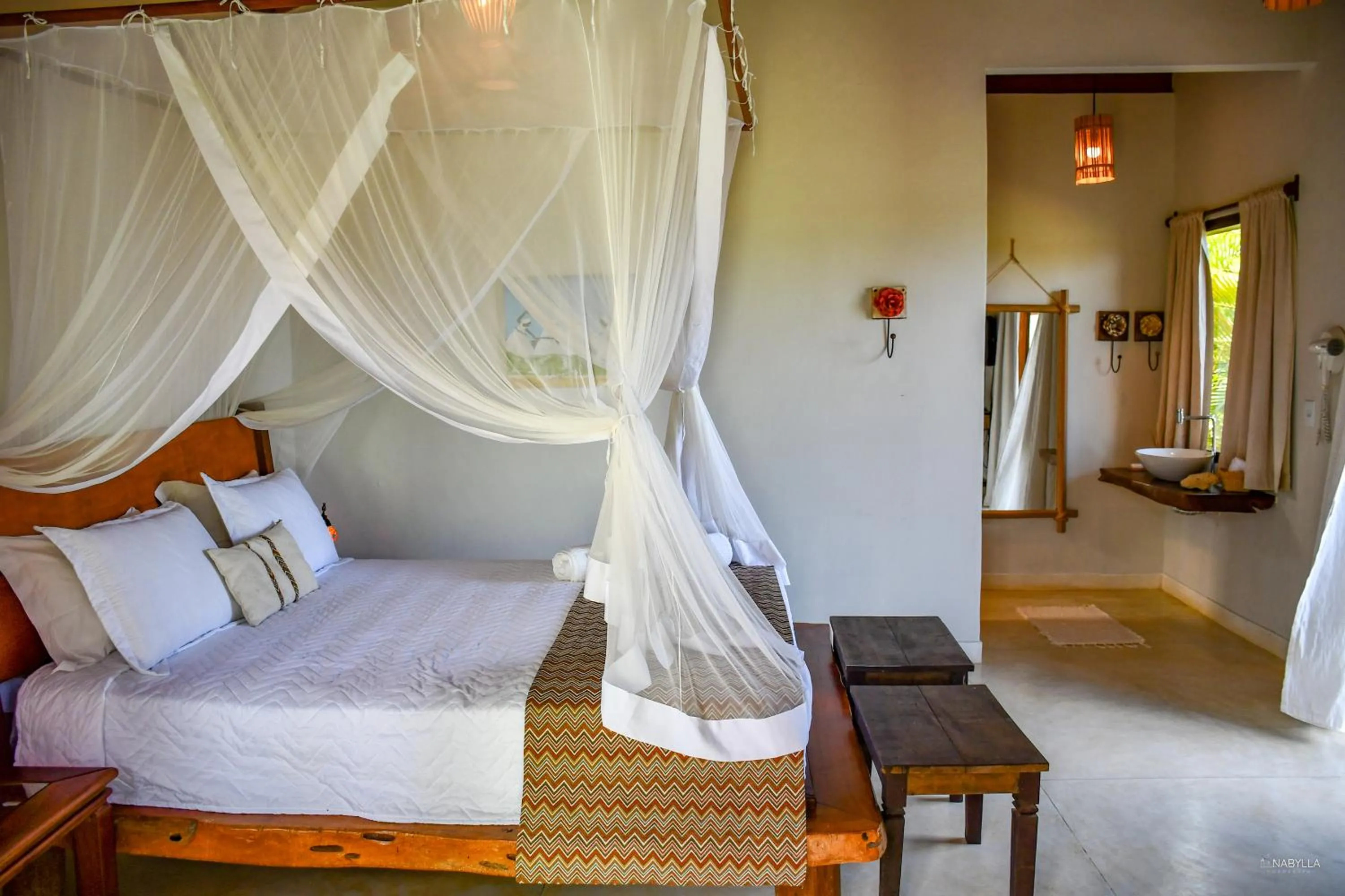 Bed in Riviera Trancoso - Vista mar