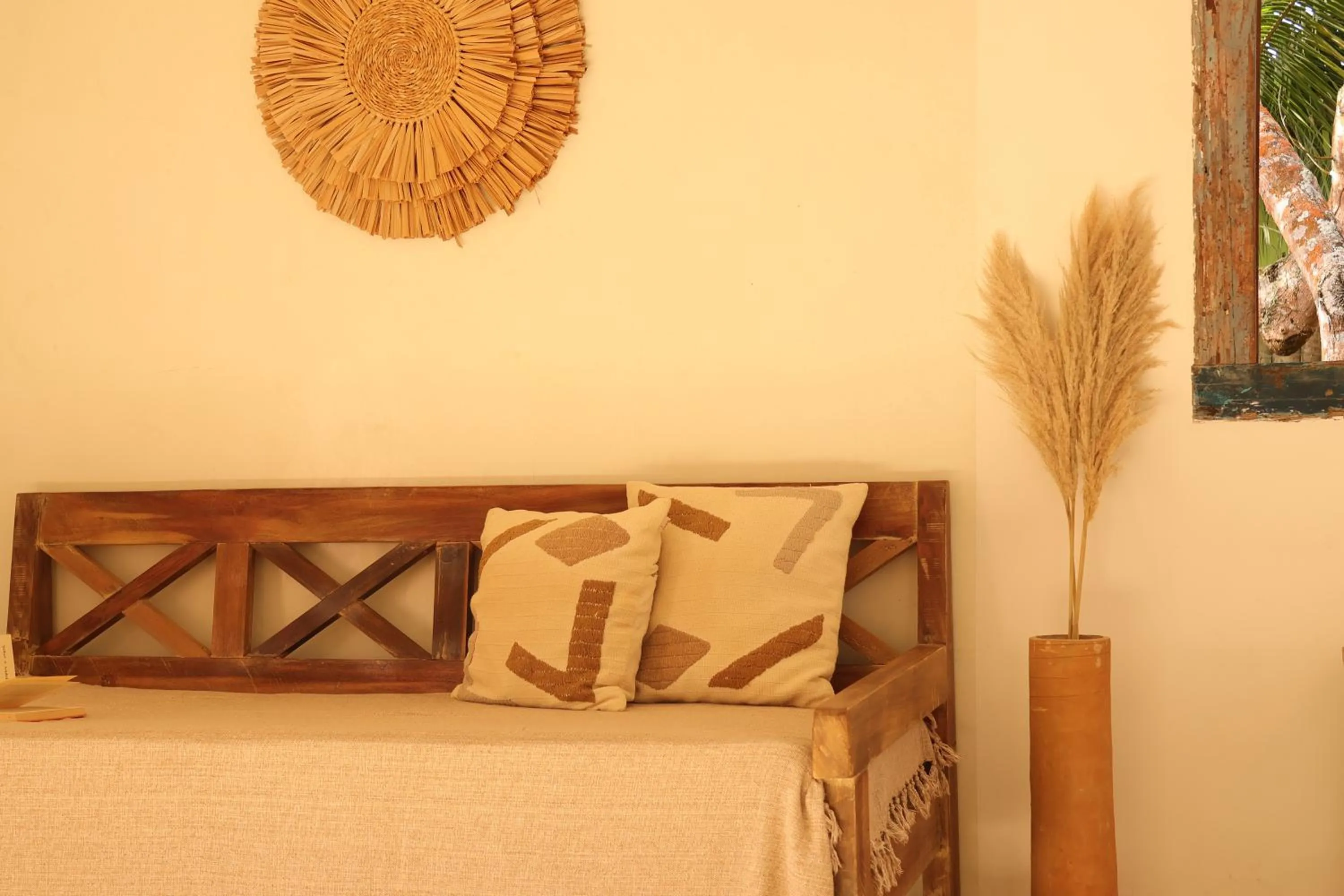 Bed in Villa Prana Trancoso - Vista mar