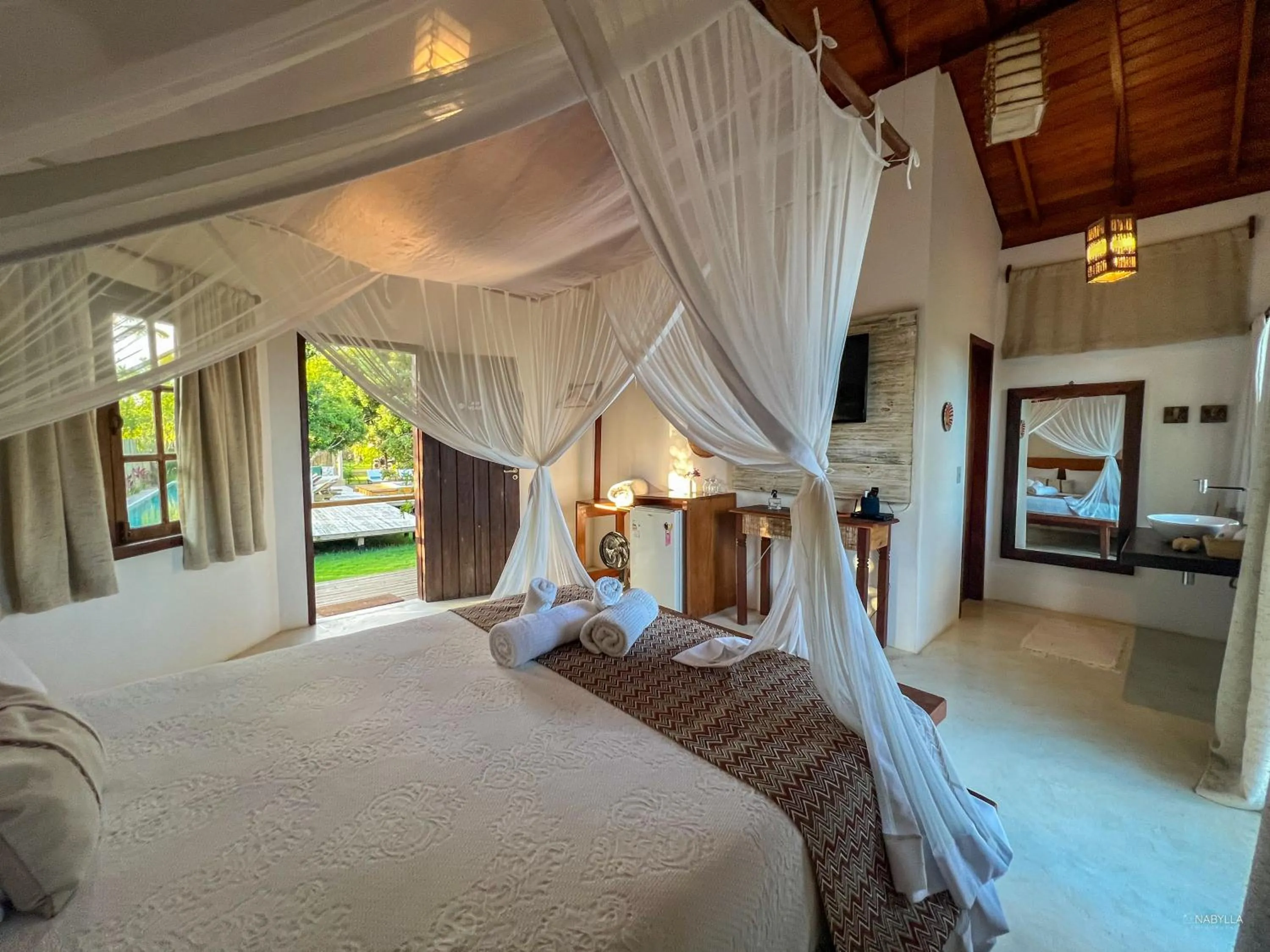 Bed in Riviera Trancoso - Vista mar